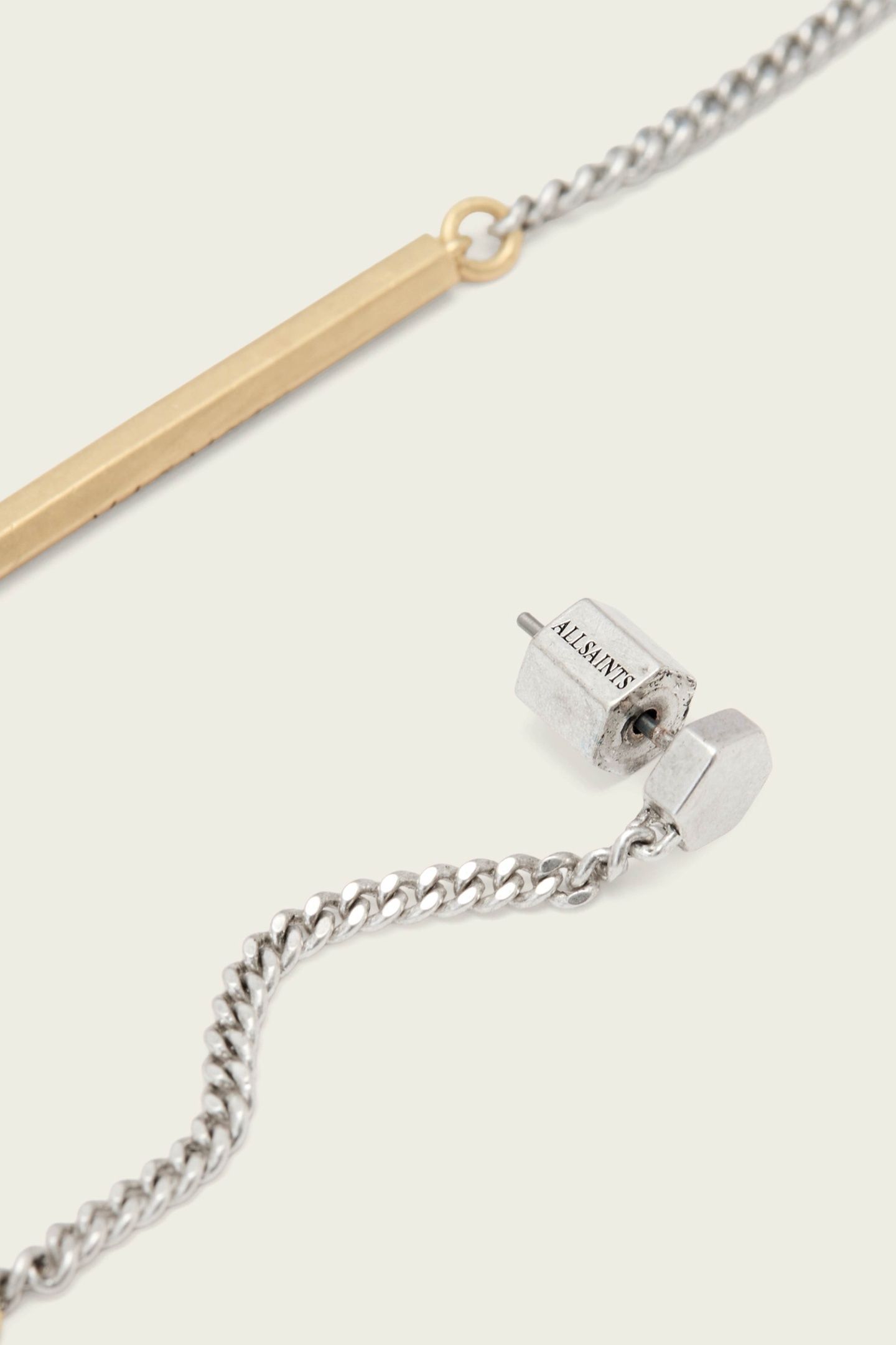 MAEVE LINEAR ERNGS WARM SILVER MIX 5