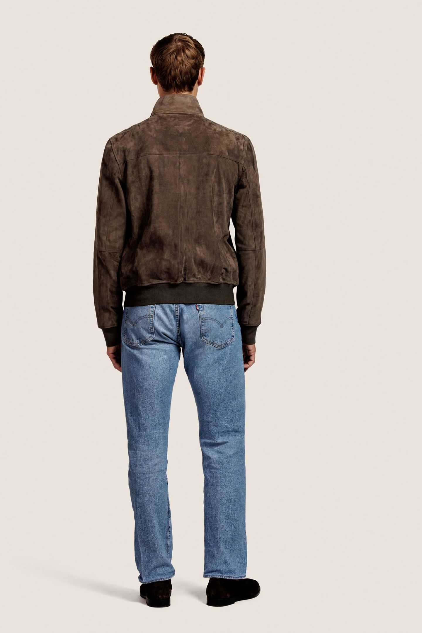 TIAGO SUEDE JACKET GRAPHITE 2
