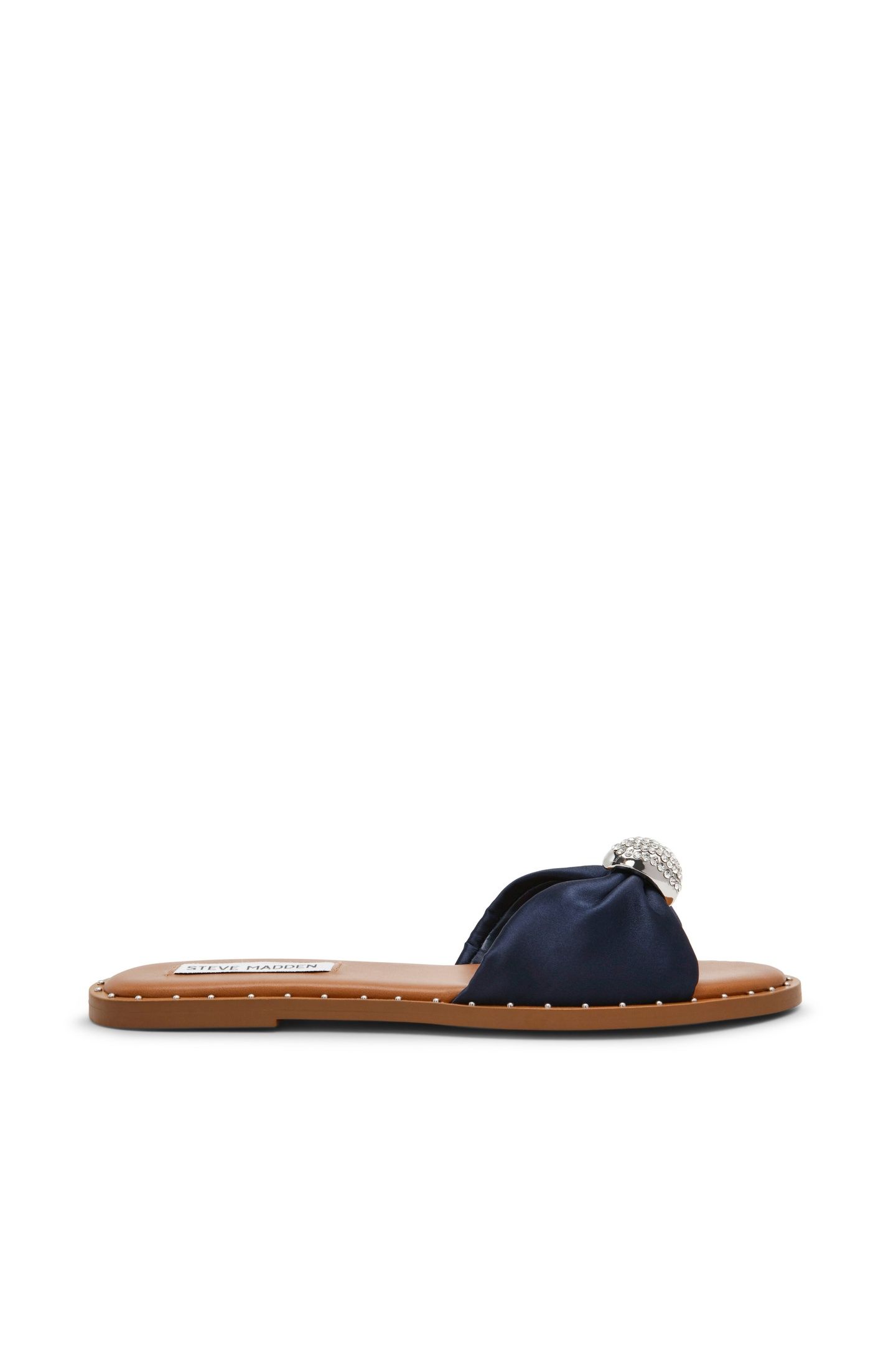 DIPSY-CN SANDALS NAVY SATIN 1