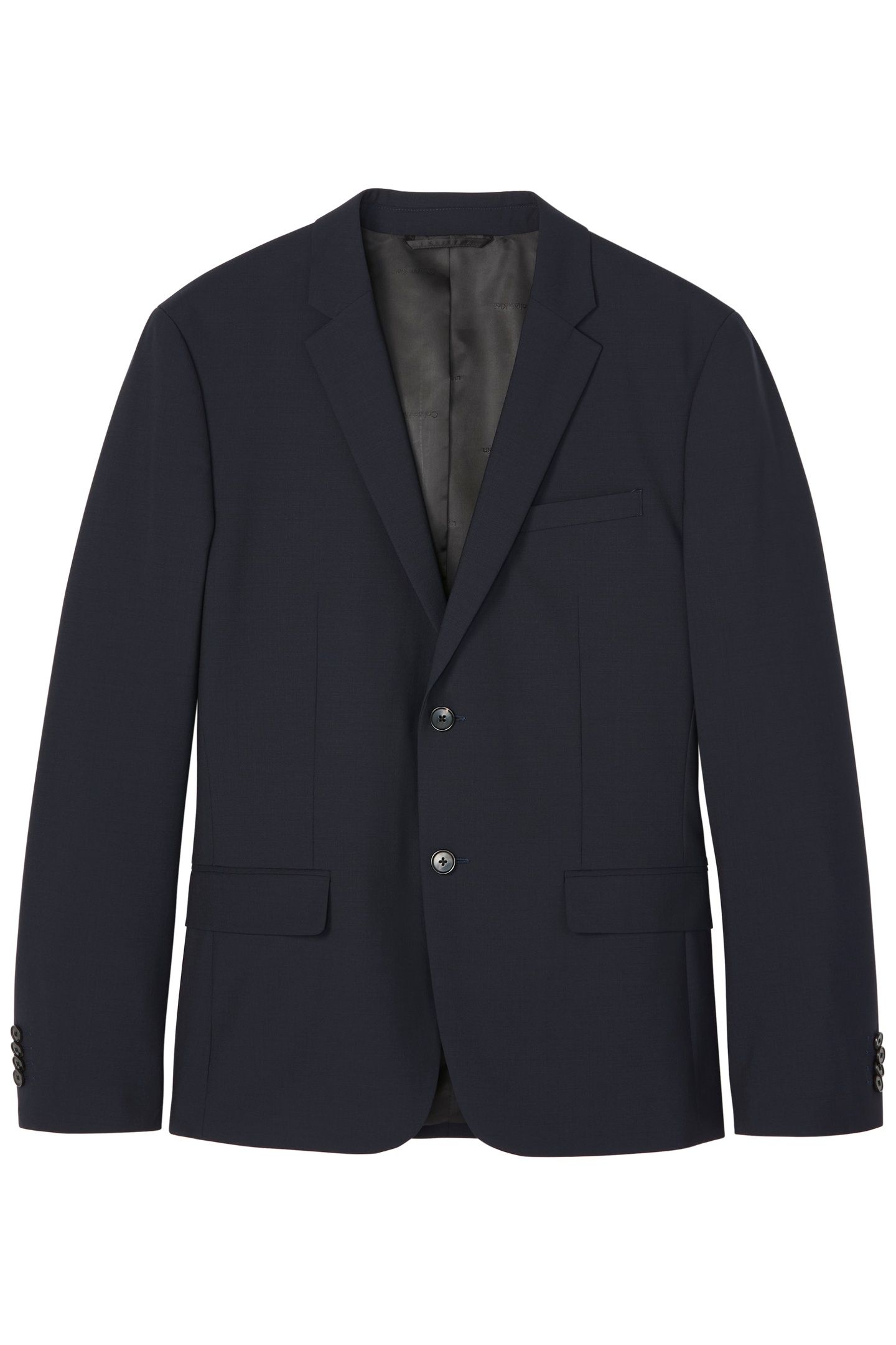 LS ITALIAN WOOL BLEND BLAZER DARK SAPPHIRE 4