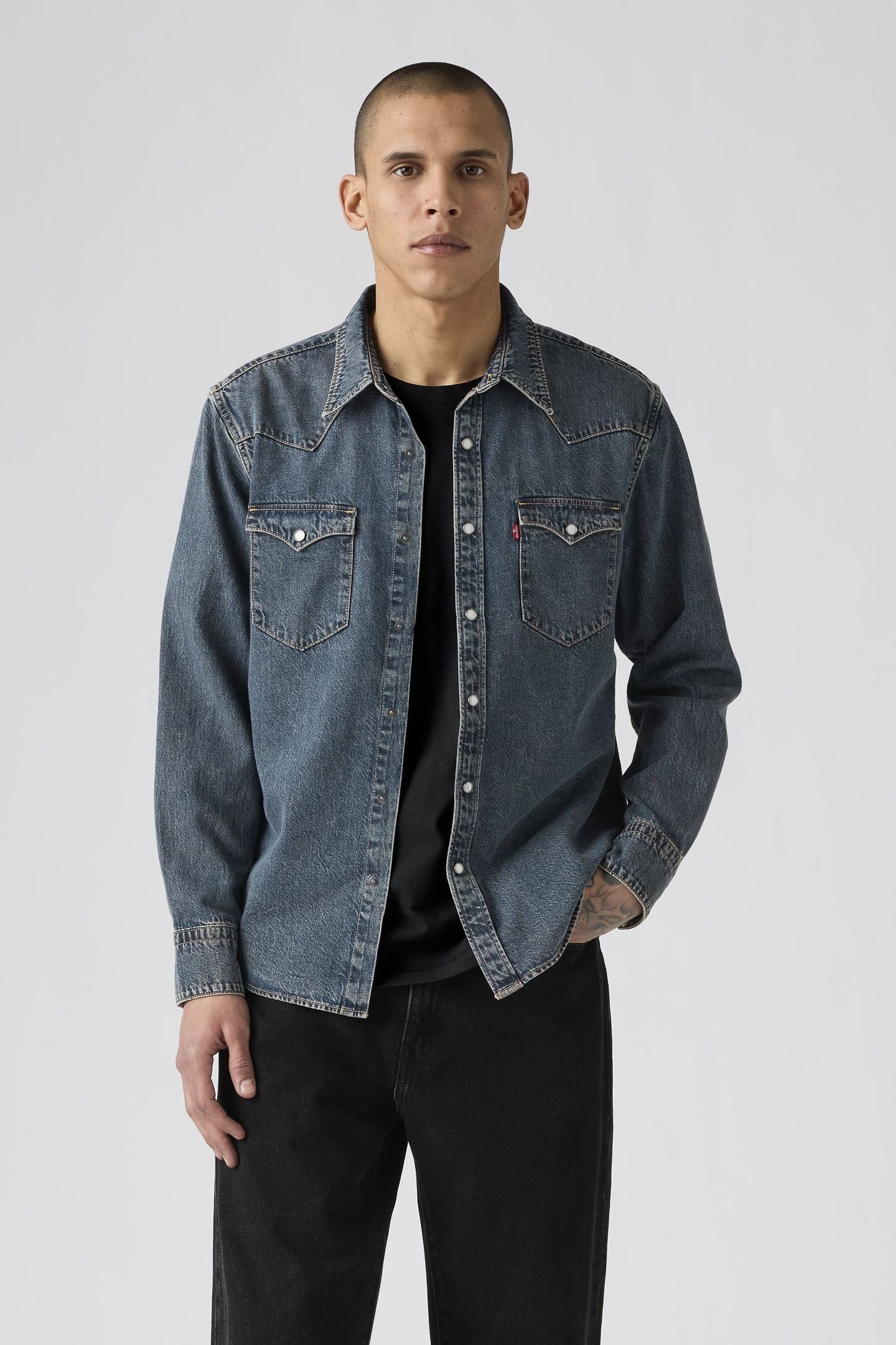 BARSTOW STANDARD FIT WESTERN SHIRT 1
