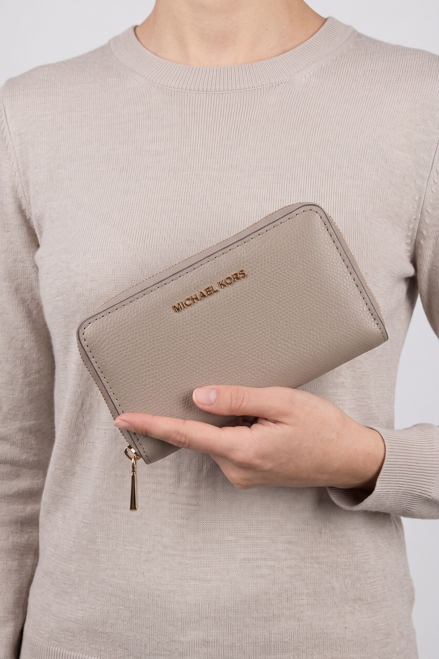 SMALL ZIP AROUND CARD CASE BIRCH 3