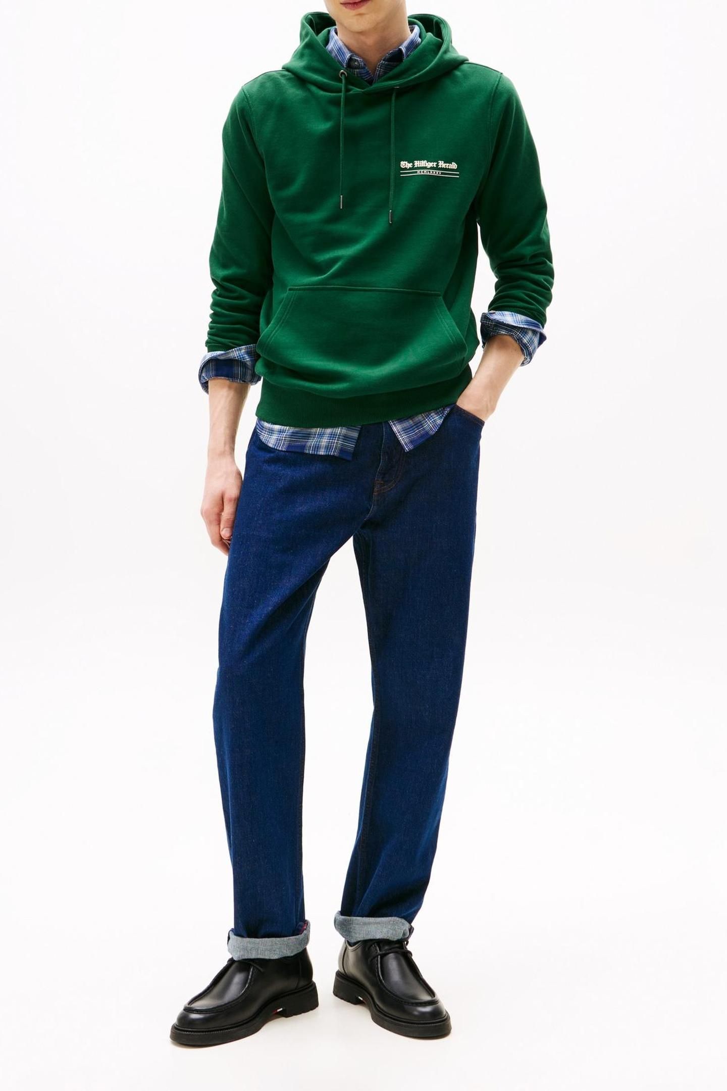 HILFIGER HERALD GRAPHIC ORNAMENTAL GREEN 2