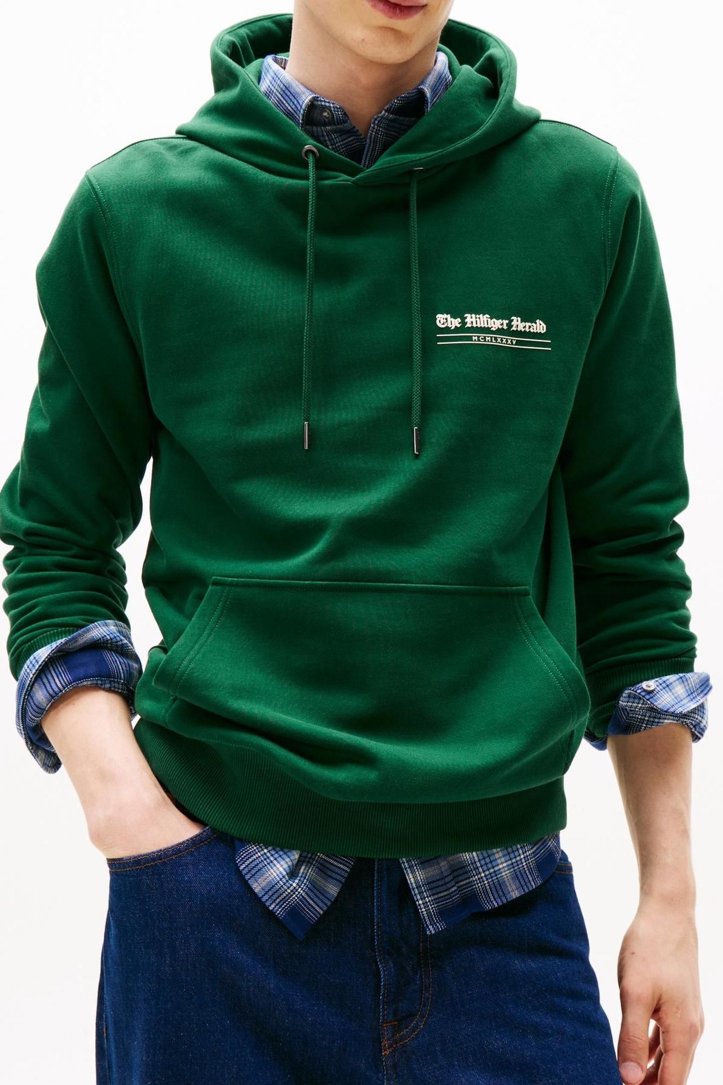 HILFIGER HERALD GRAPHIC ORNAMENTAL GREEN 1