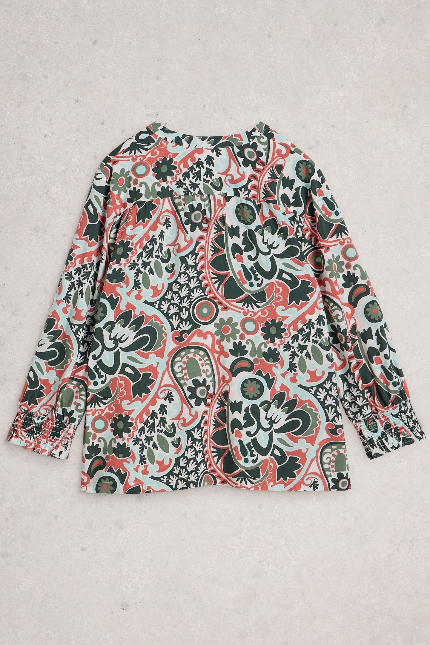 ELSA TOP IVORY MULTI 2