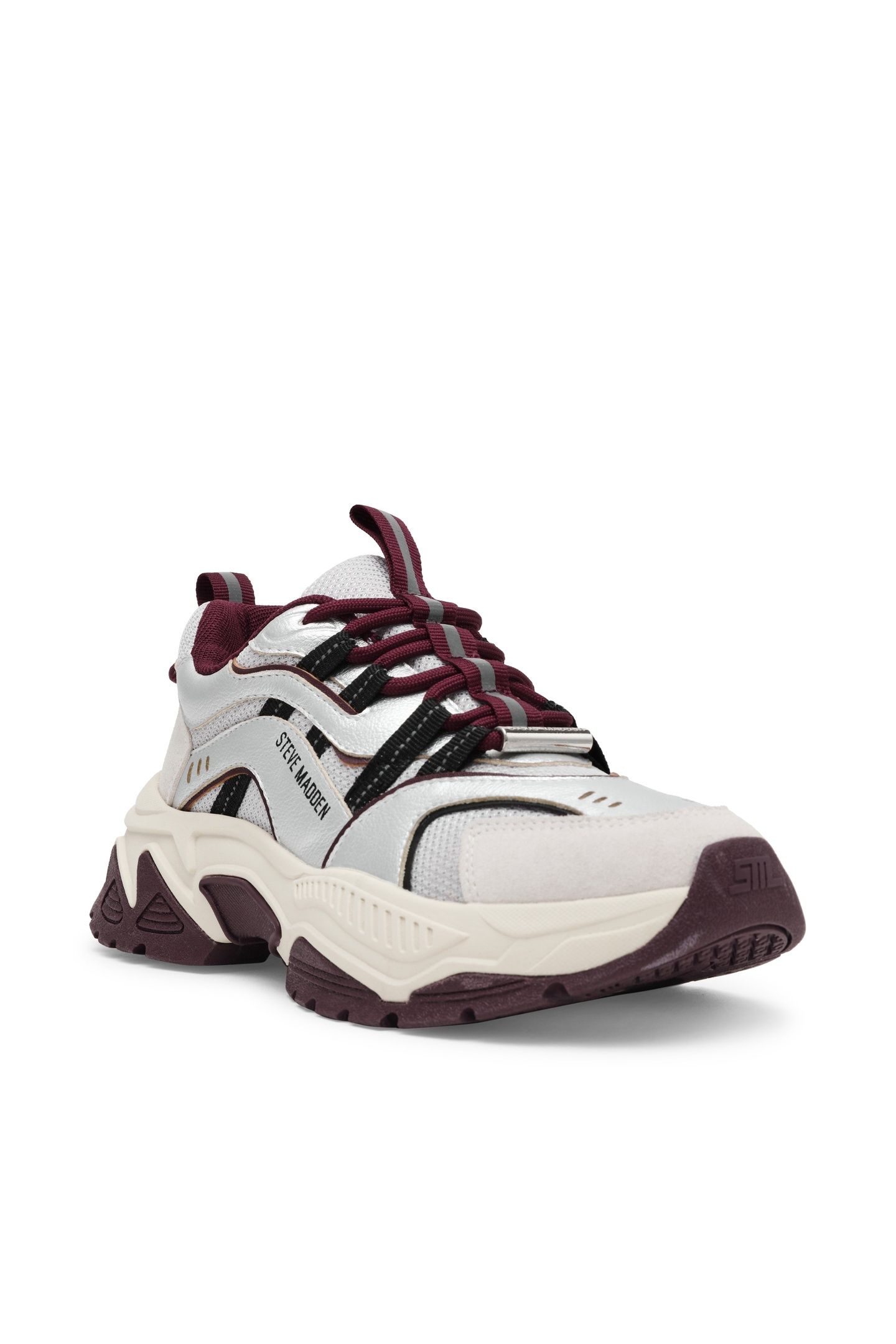 ANIMATES-E SNEAKERS WINE/GRY 2