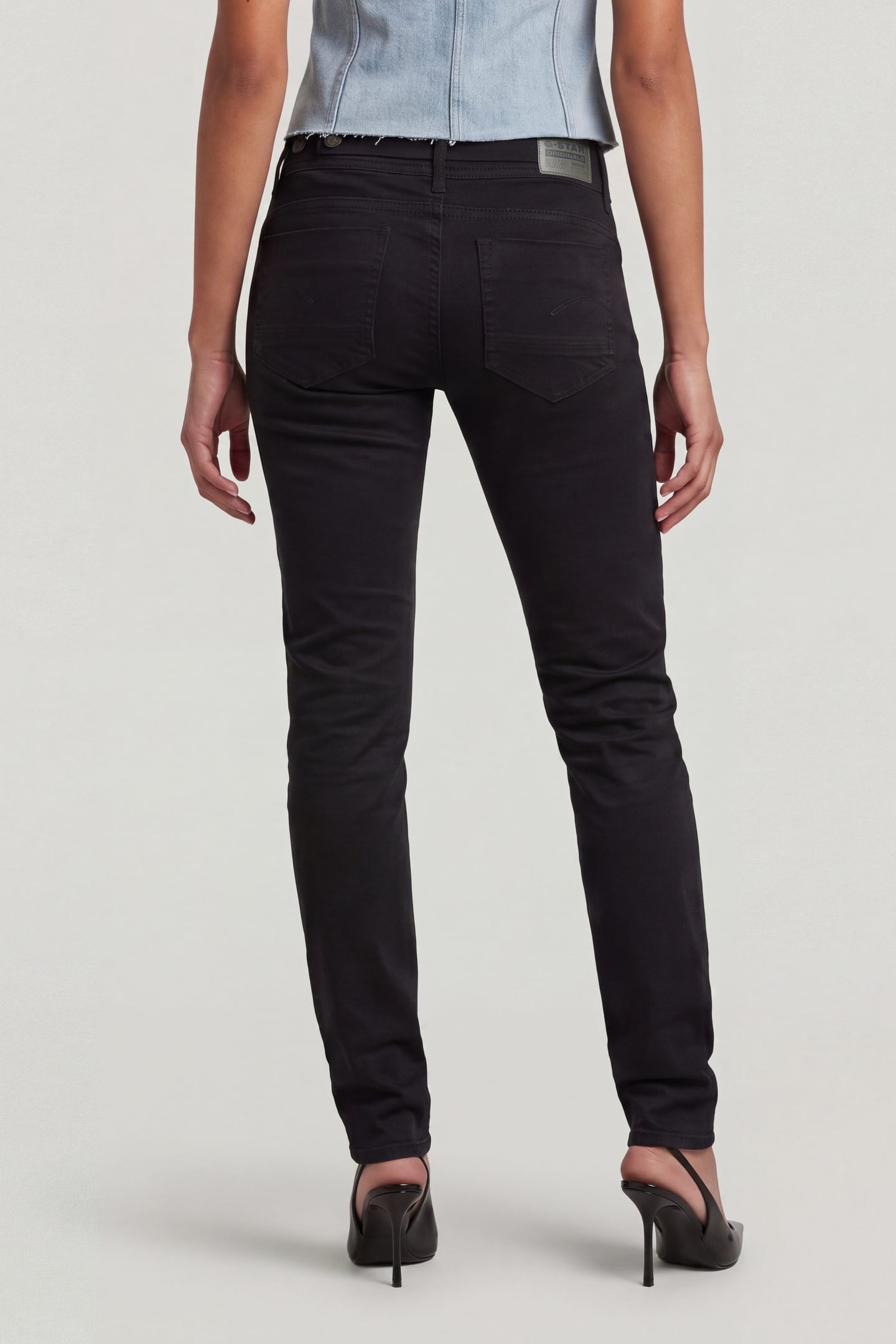 MIDGE SLIM STRAIGHT CHINO OXFORD 2