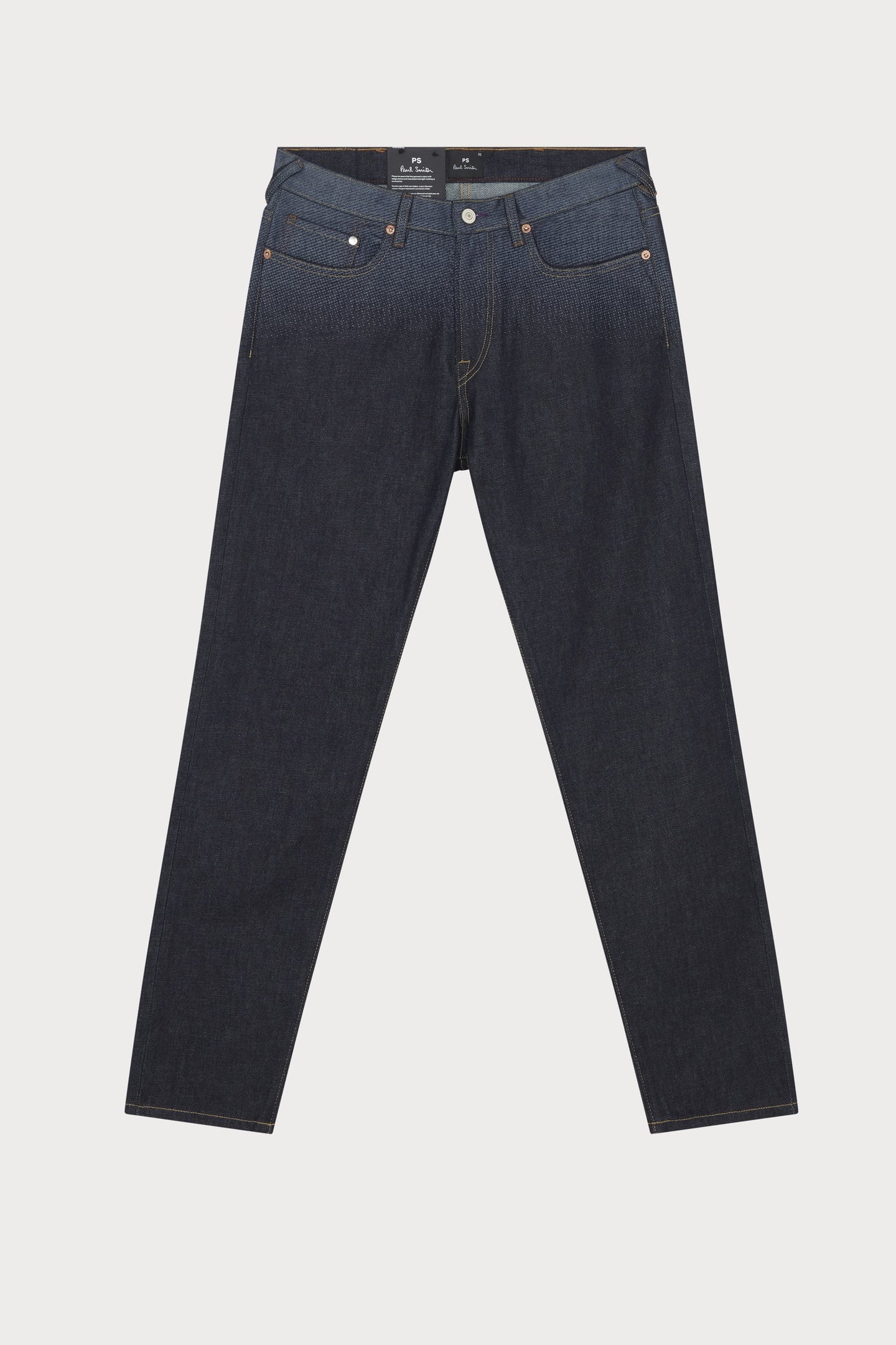 MENS TAPERED FIT JEAN BLEACH EFFECT 5