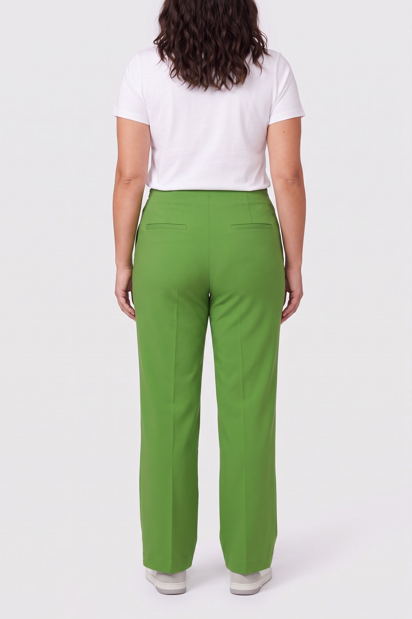 EEVI COTTON TROUSERS GREEN 2