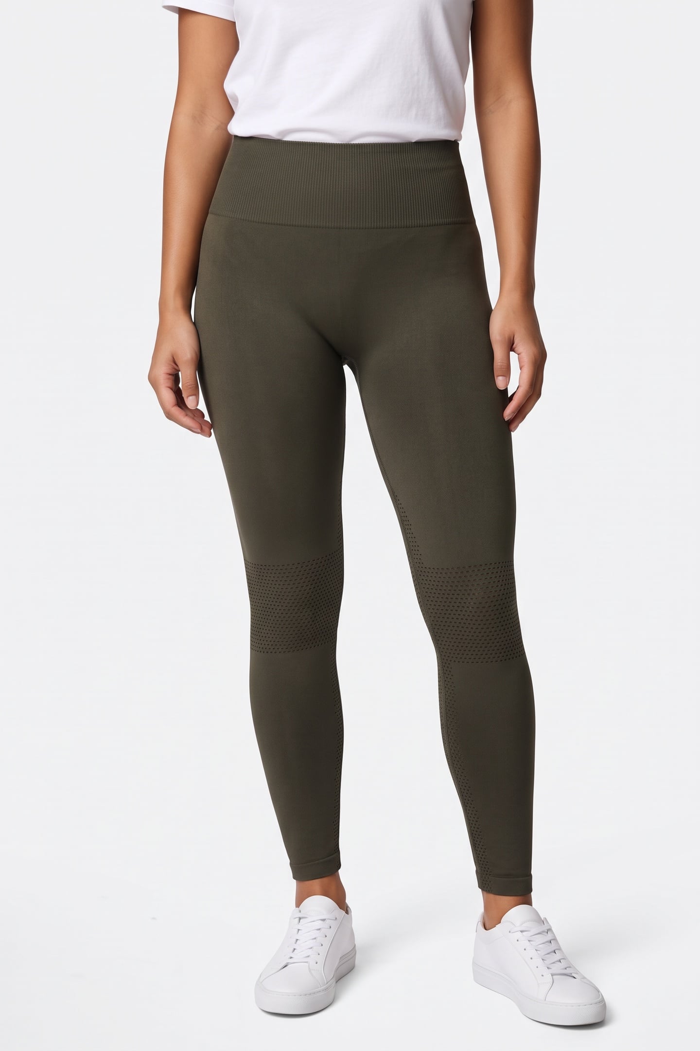 RIRI SEAMLESS TIGHTS KHAKI 1