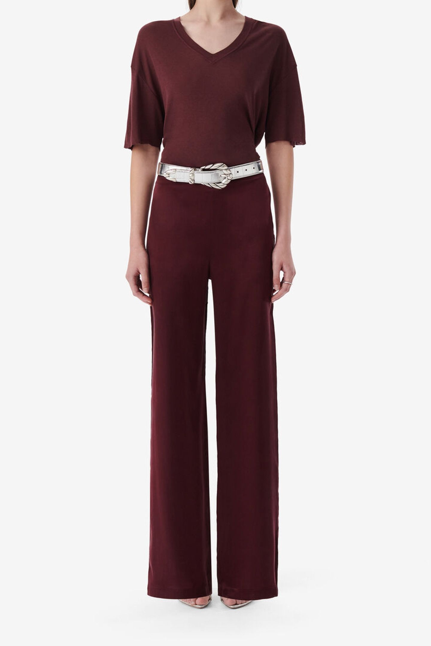 JONILLE PANT BURGUNDY 1