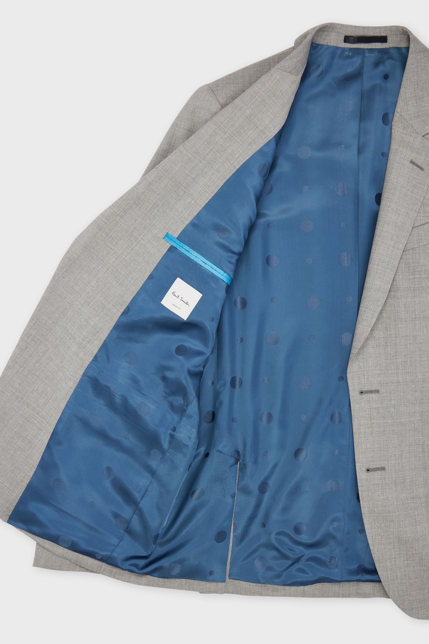 MENS TAILORED FIT 2 BUTTON SUIT GREY 7
