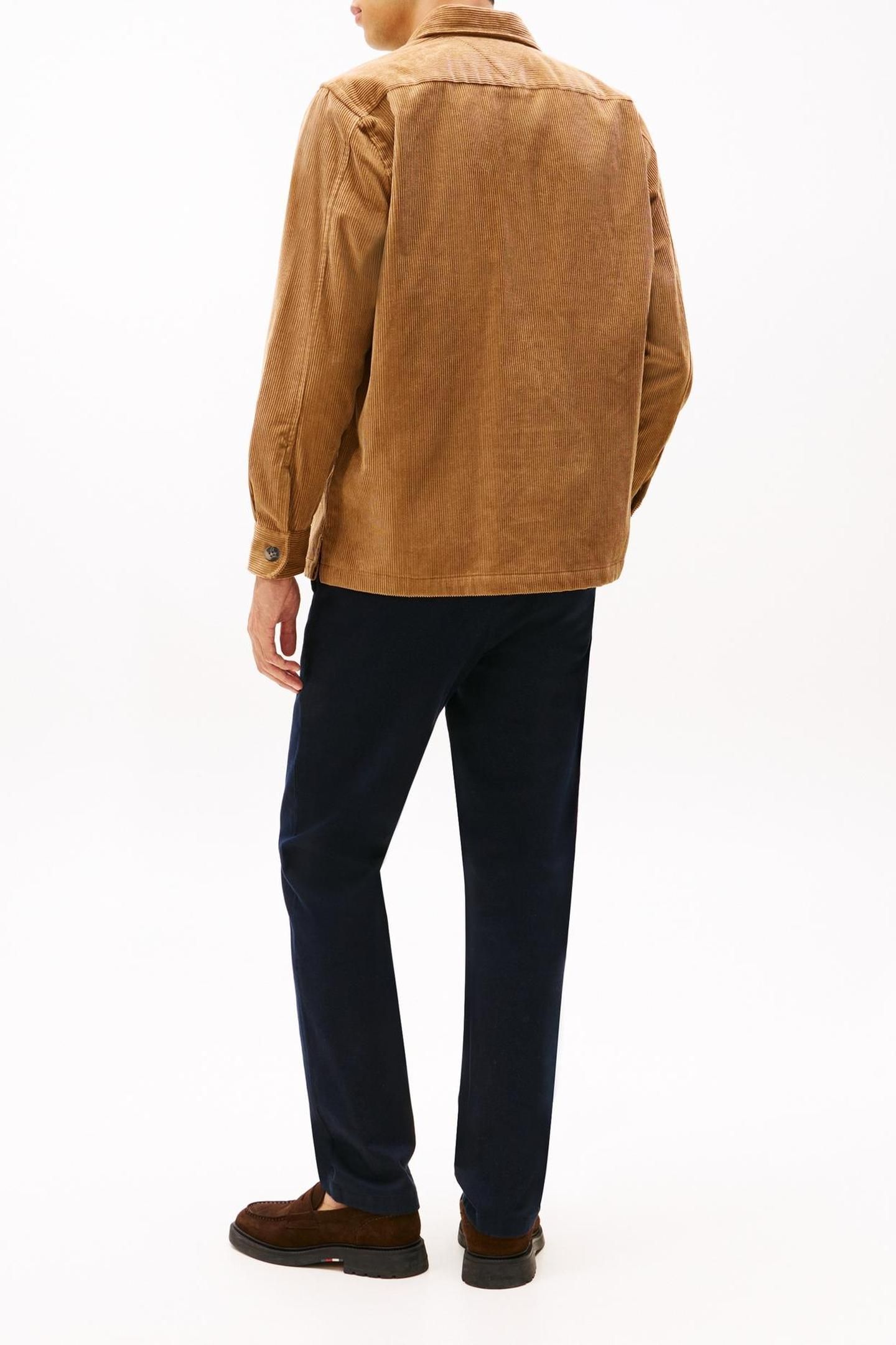 CORDUROY RELAXED OVERSHIRT HICKORY CORD 3