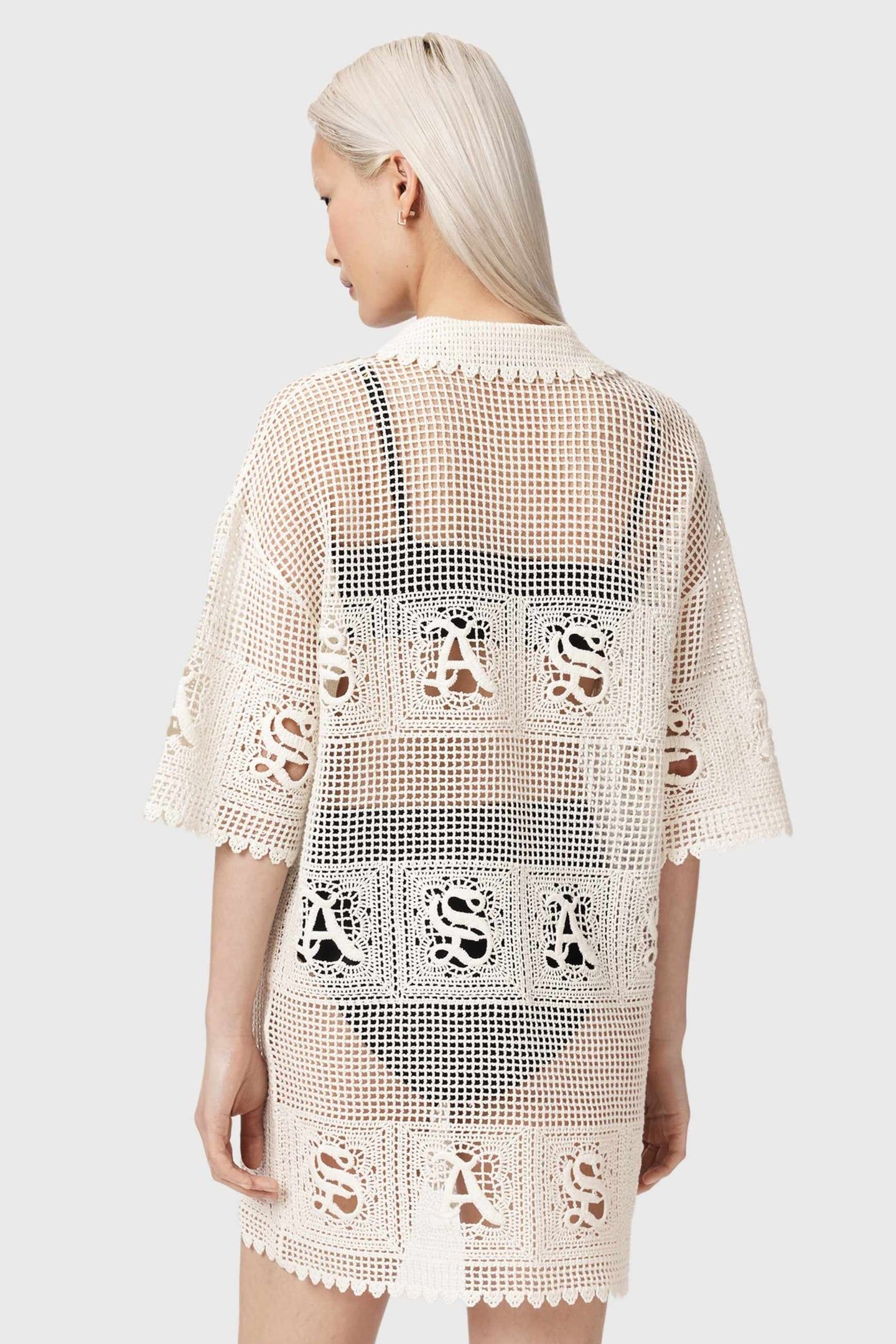 KYRA MINI DRESS CHALK WHITE 4
