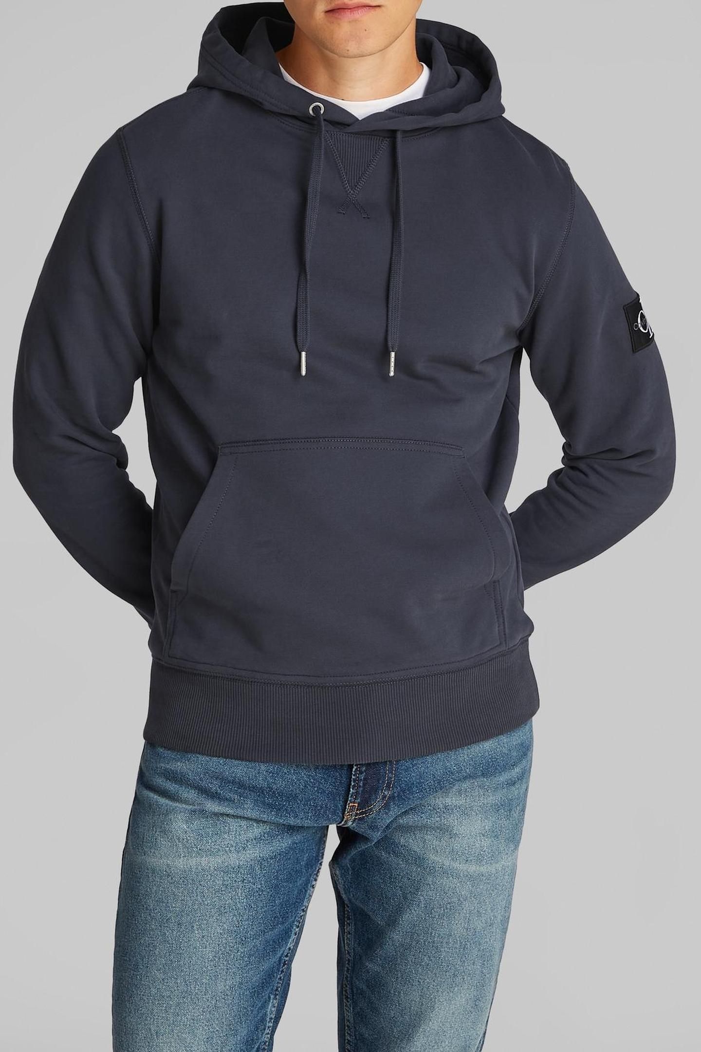 BADGE HOODIE INDIA INK 1