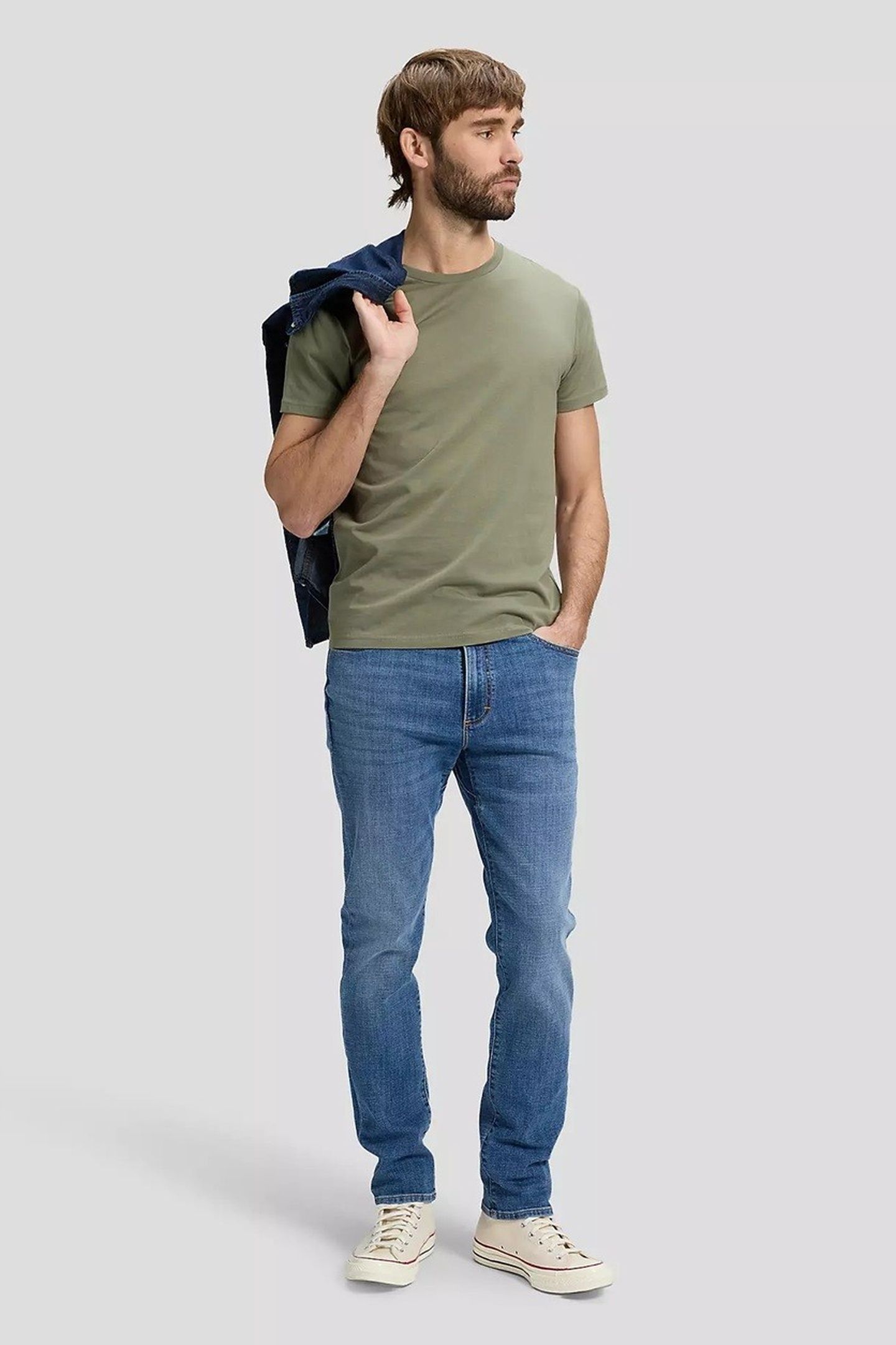 SLIM FIT MVP - PRINT - SLIM STRAIGHT BLUE 2