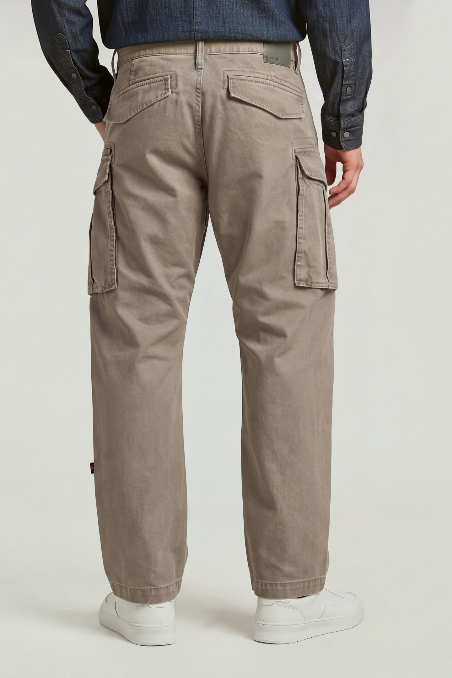ROVIC 3D LOOSE DENIM BROWN 2