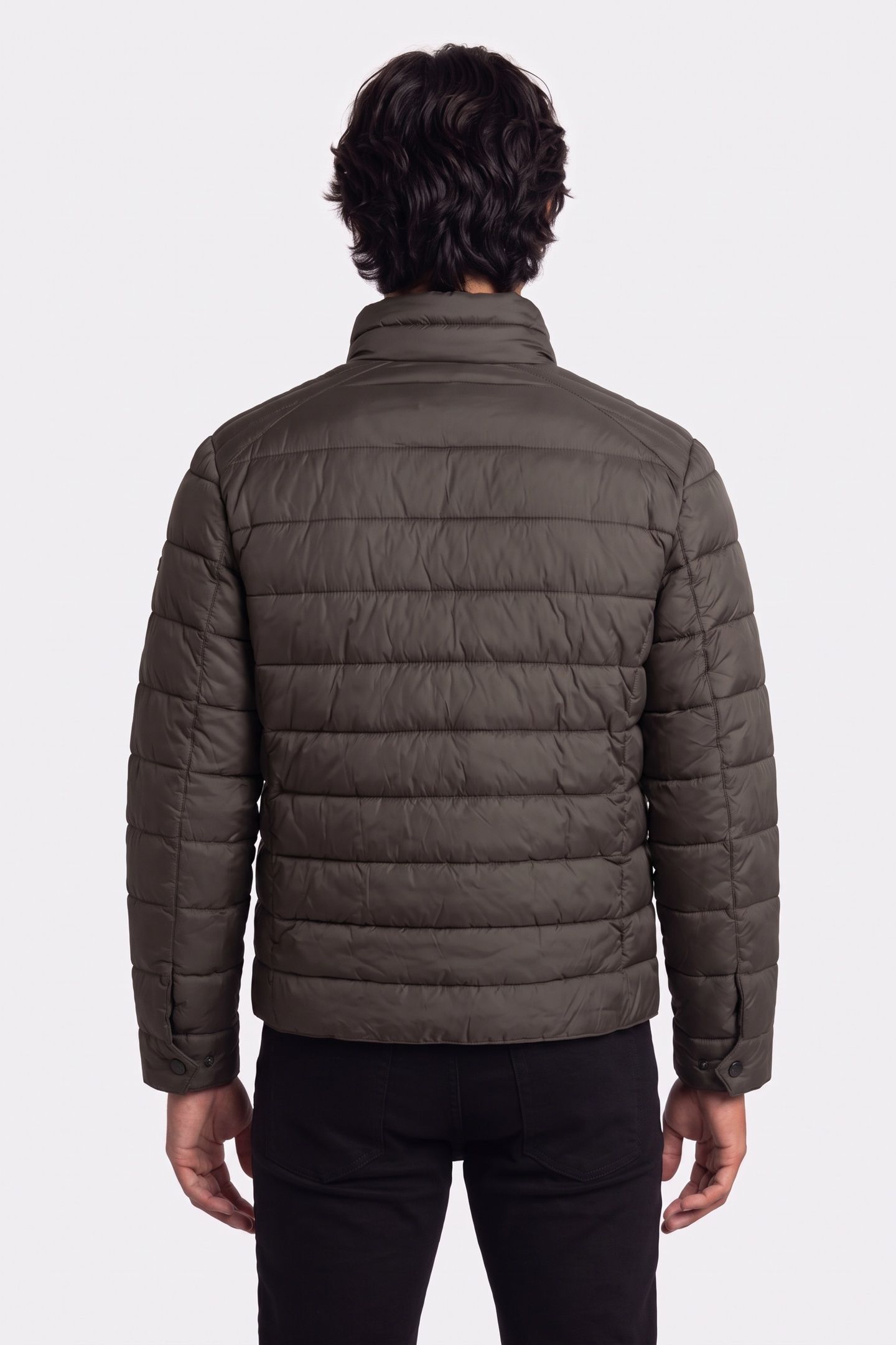 NON HOODED PACKABLE OLIVE 2