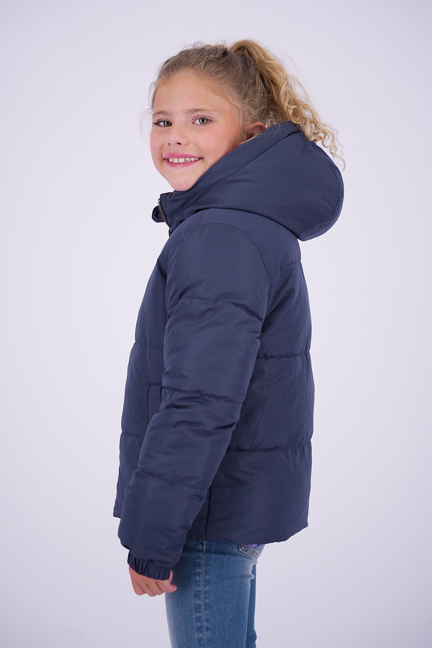 GIRLS TAMIA JACKET OUTDOOR DARK BLUE 7
