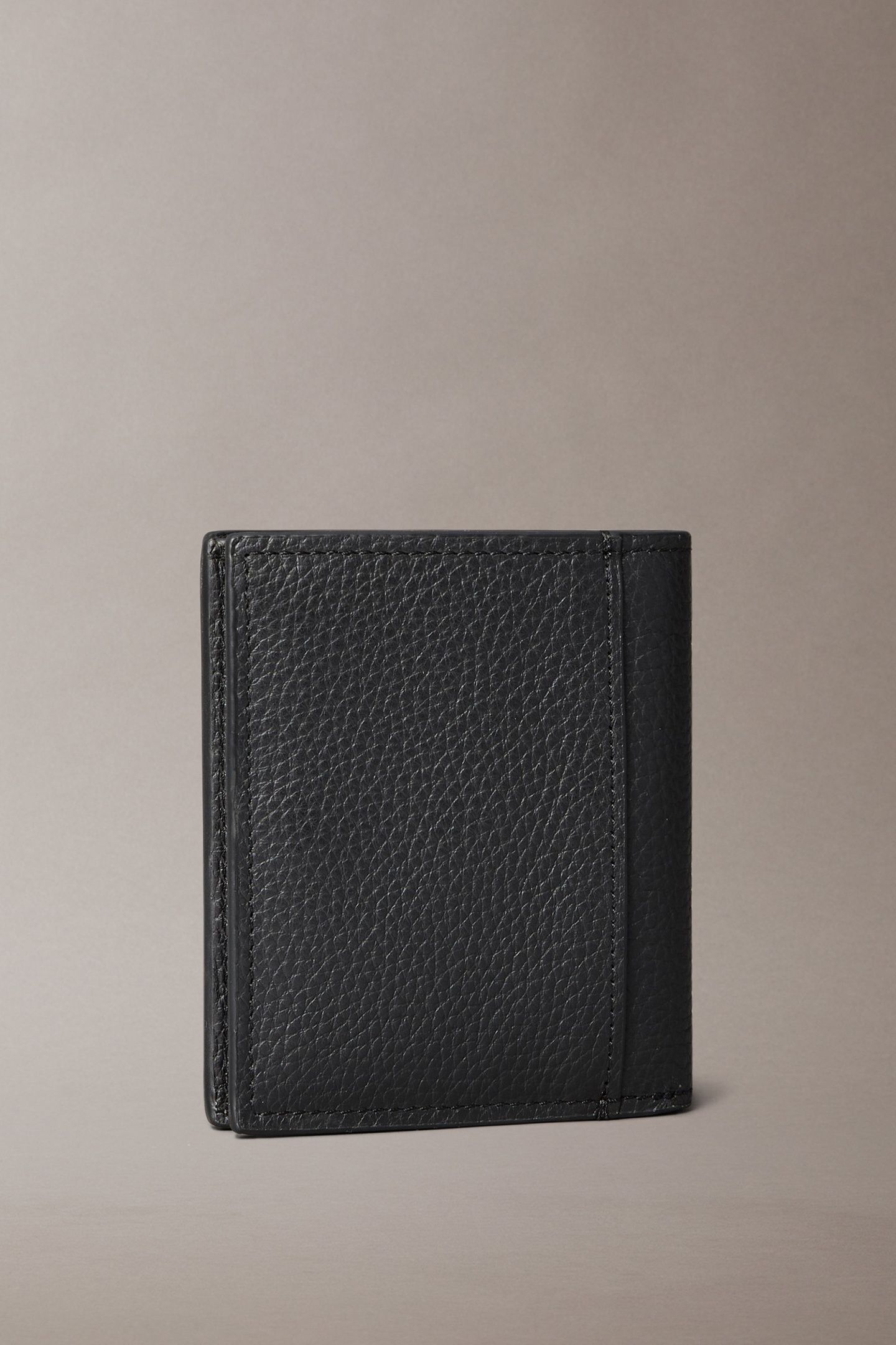 CK LEATHER COMP TRIFOLD BLACK 3