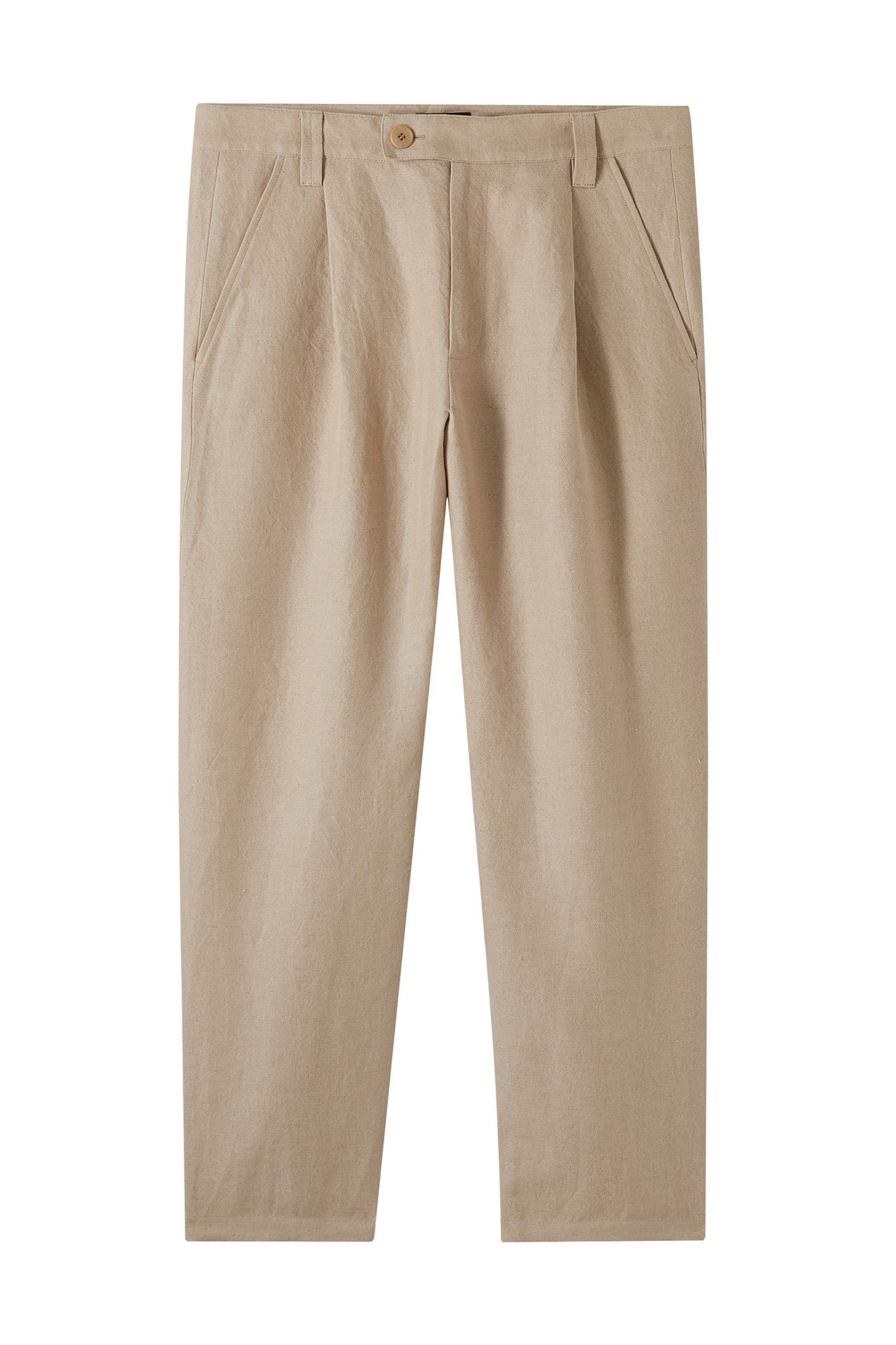 UNISEX TROUSERS RENATO BEIGE 2