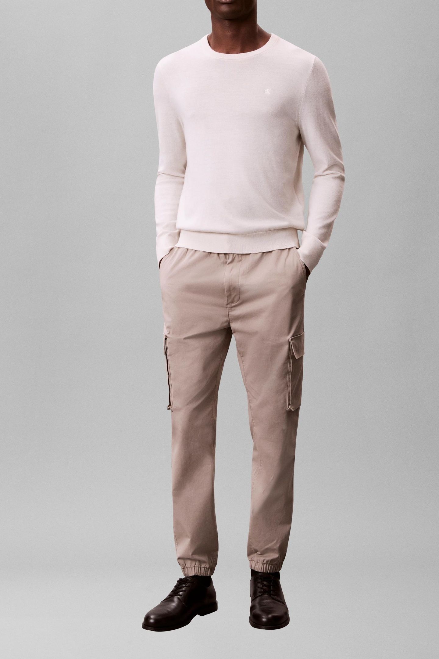 SKINNY COMFORT COTTON VINTAGE KHAKI 5