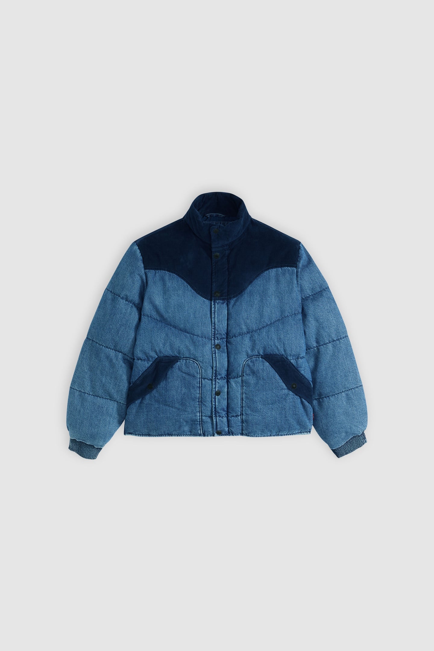 WILD WEST SHORT PUFFER JACKET RIVERBANK 4