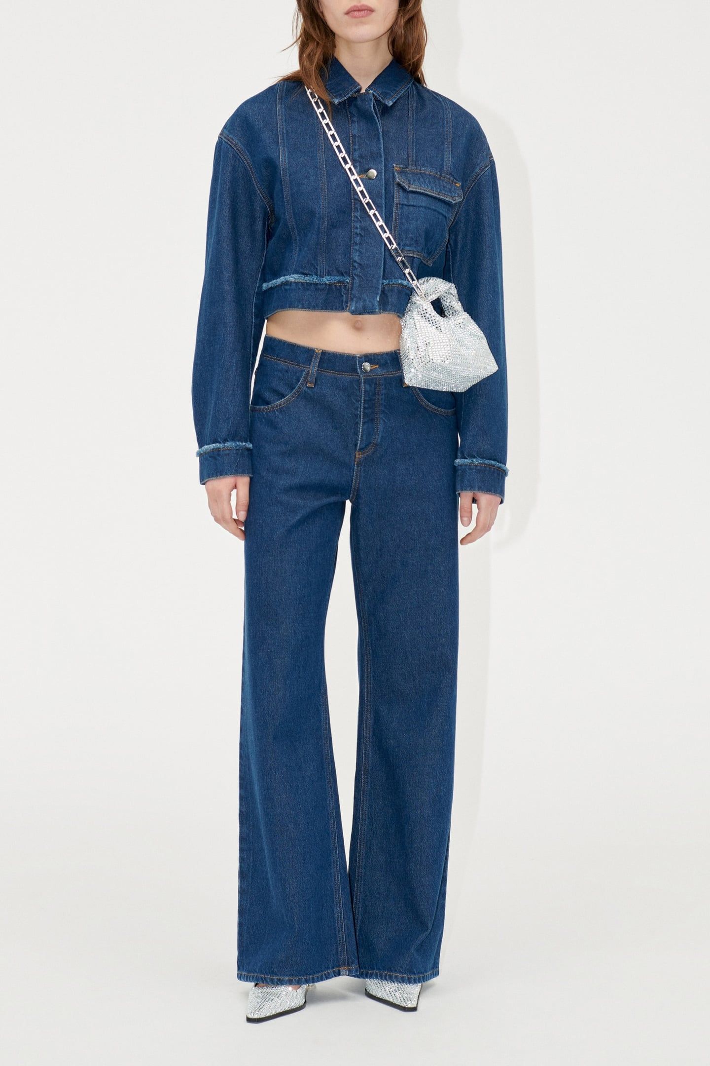 JOELLE PANTS LONG DARK BLUE 1
