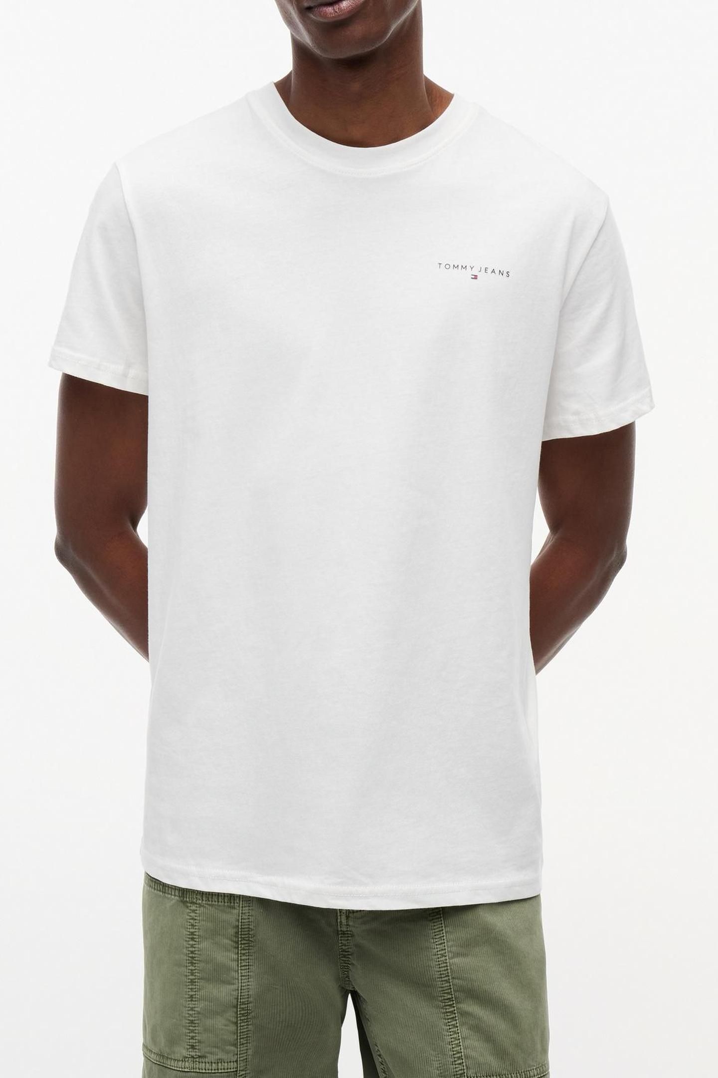 TJM SLIM LINEAR TEE ECRU 1