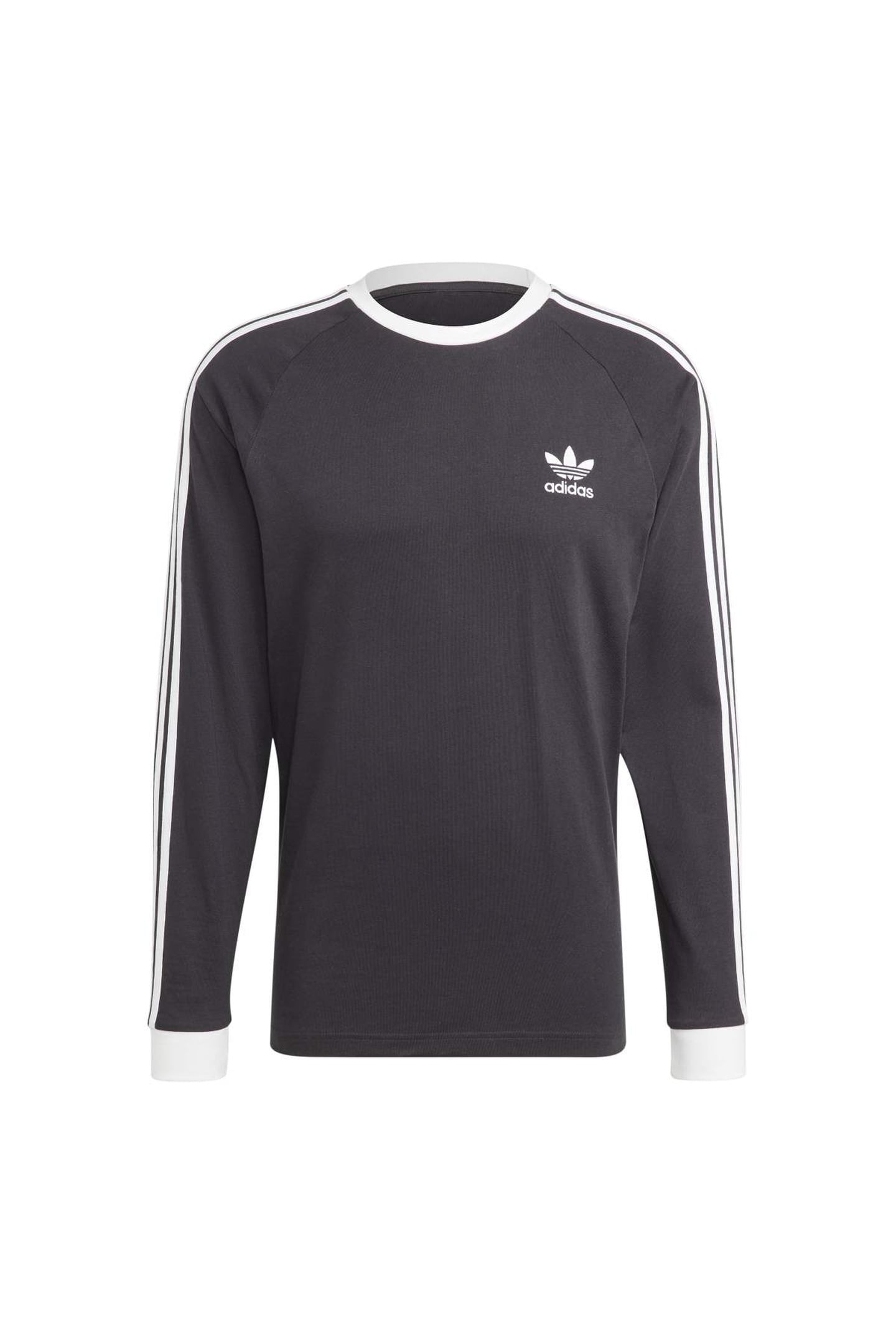 UNISEX 3-STRIPES LS T-SHIRT BLACK 3