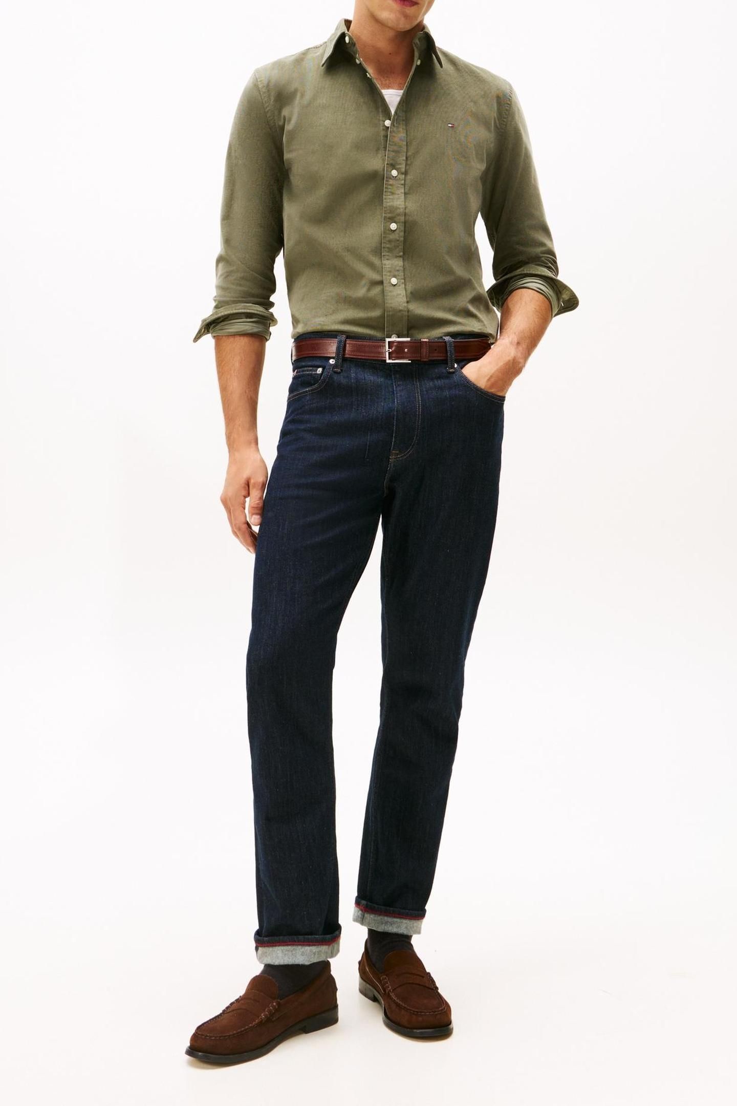 SOLID CORDUROY RF SHIRT BATTLE GREEN 2