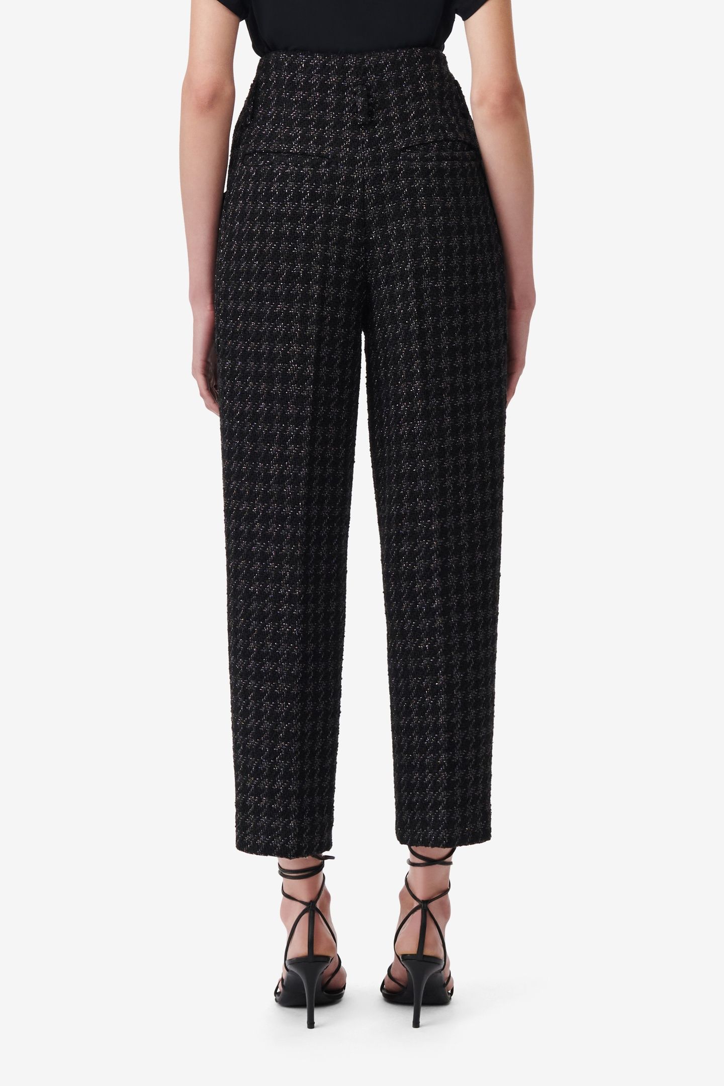 SIMEA PANT BLACK LUREX 4