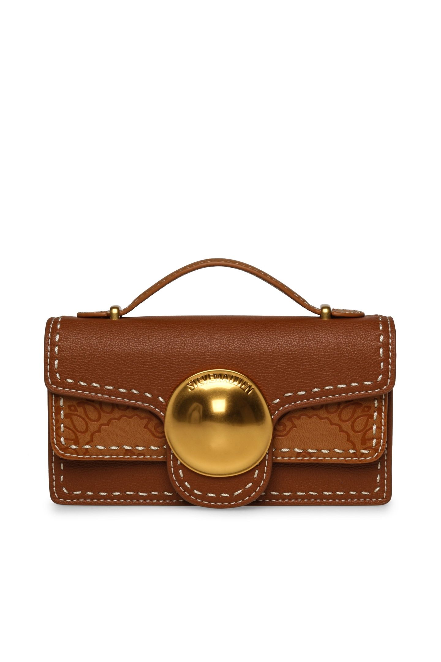 UNISEX BBUCK BAGS COGNC/GLD 1