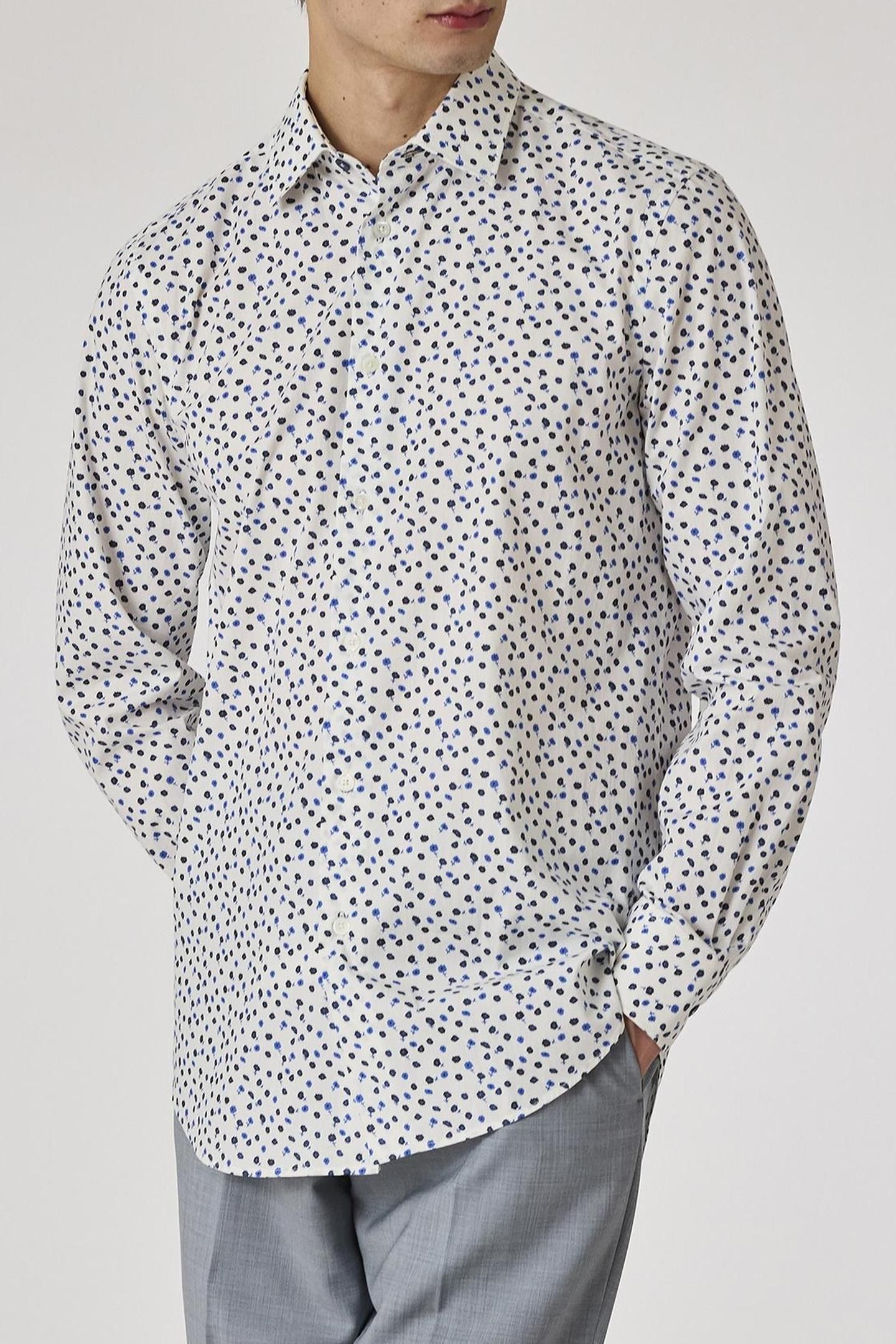 MENS S/C TAILORED FIT SHIRT WHITE 1