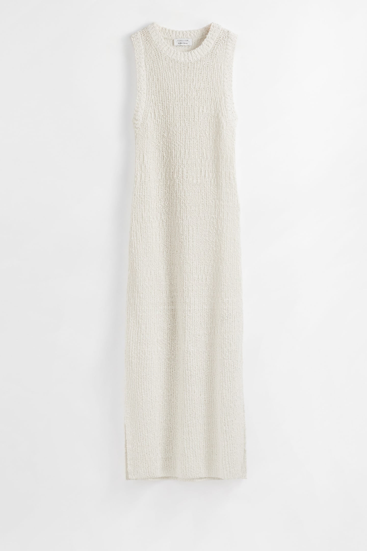 ST PERNILLA SILKMIX DRESS BEIGE 3