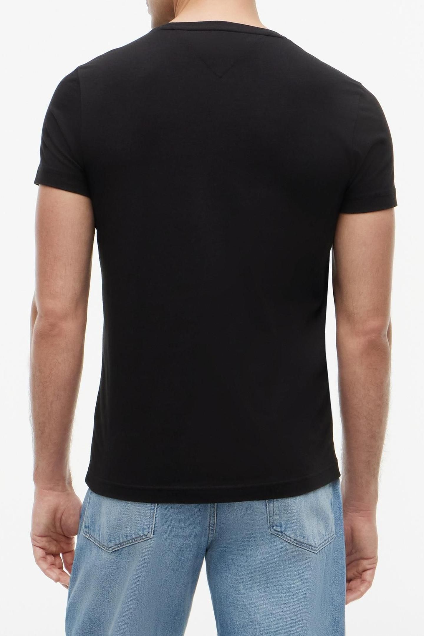 CORE STRETCH SLIM C-NECK BLACK 6