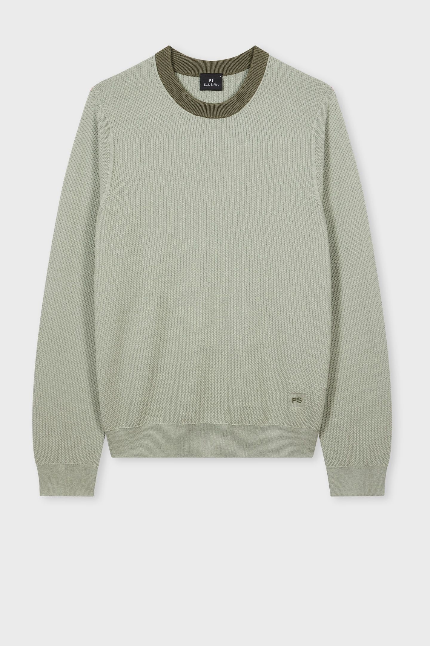 MENS SWEATER CREW NECK GREEN 4
