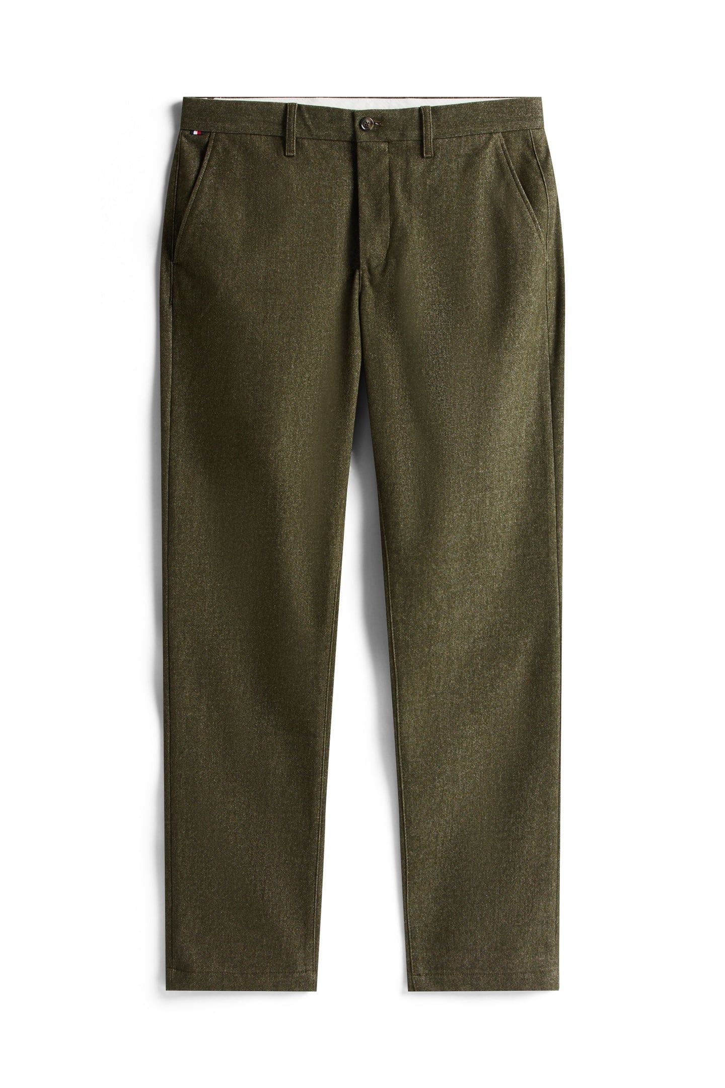 DENTON BRUSHED MARL ARMY GREEN 4