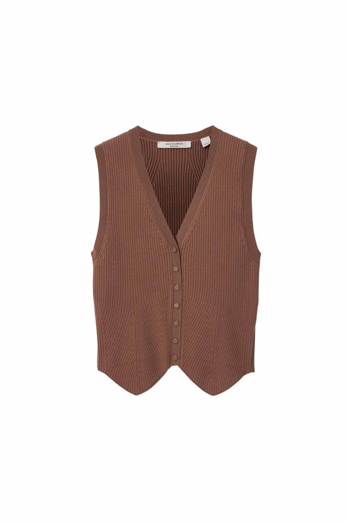 CRUZ WAISTCOAT PENNY BROWN 4