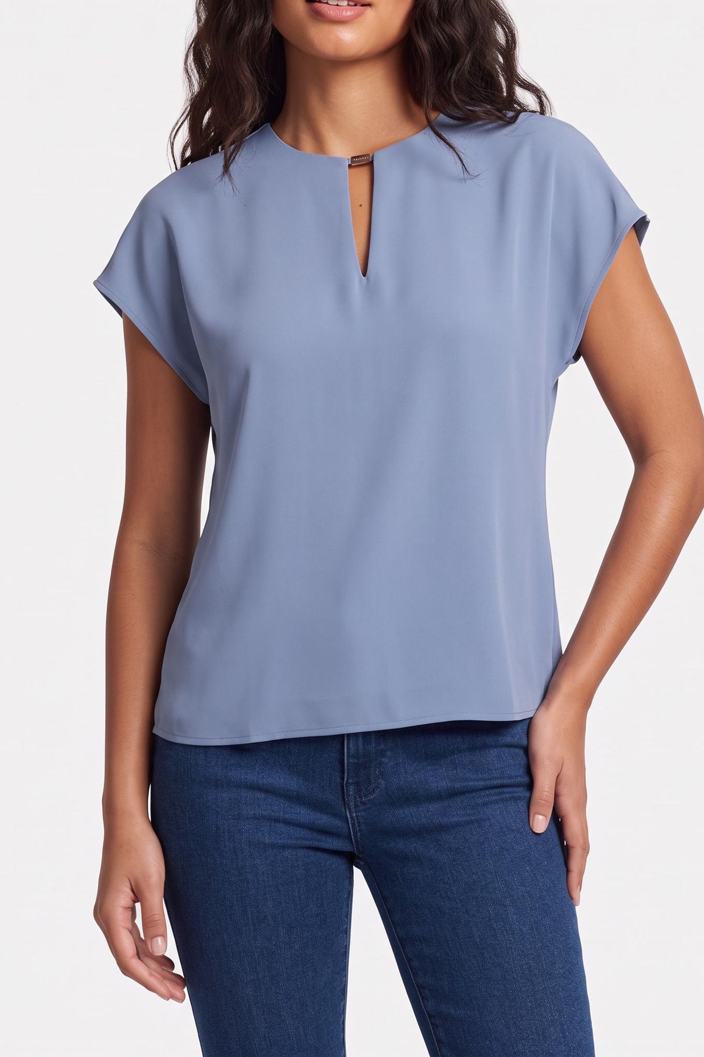 CDC SS HARDWARE TOP DUSTY SAILOR BLUE 1