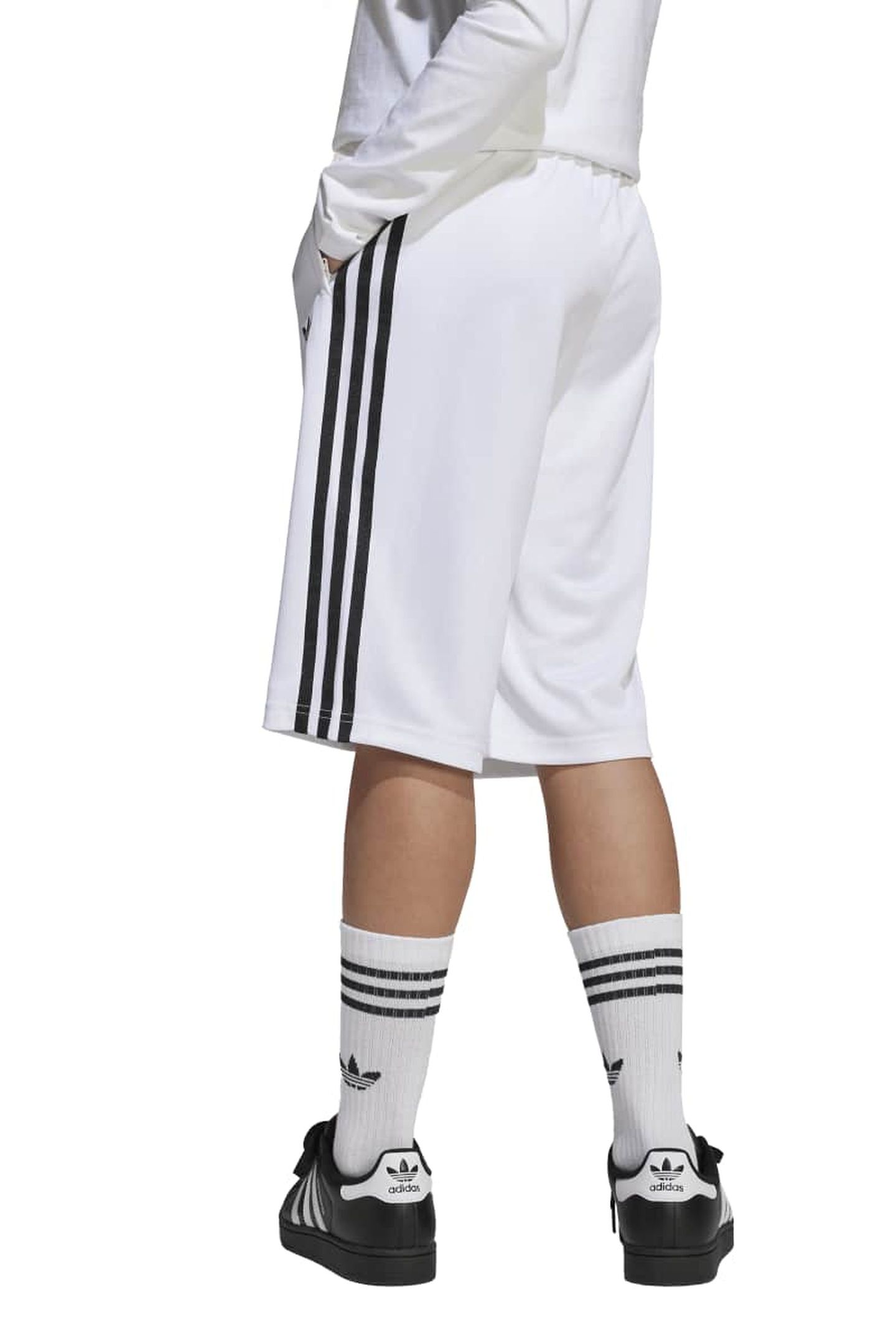 JUNIOR SHORTS WHITE 2