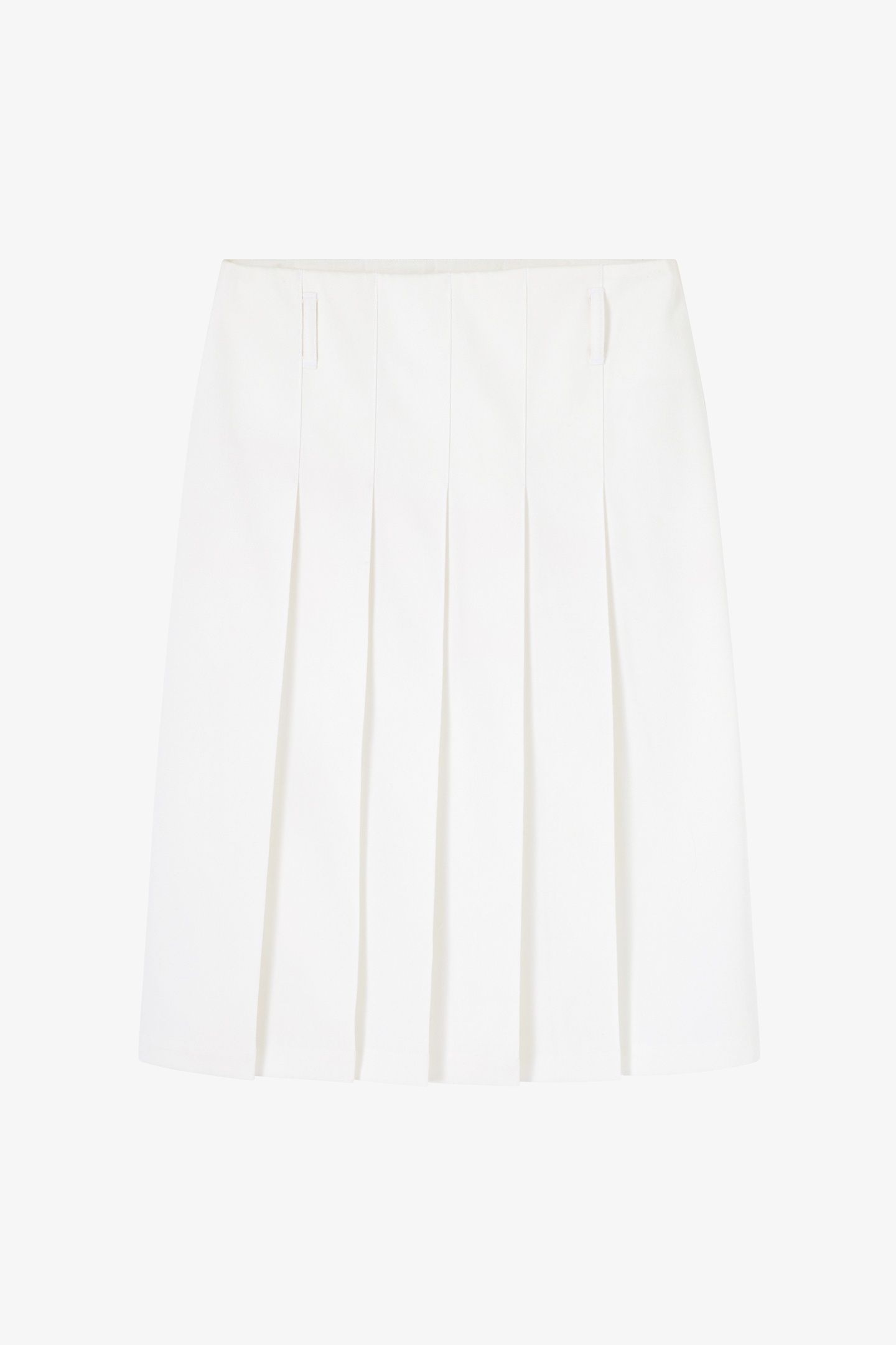 SKIRT PLEATED WHITE 4