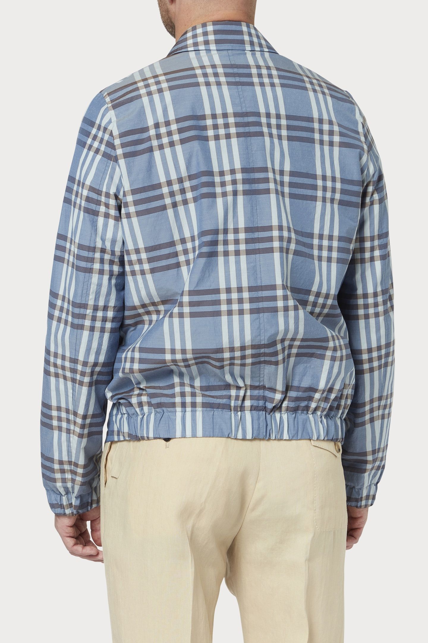 MENS CASUAL FIT JACKET LIGHT BLUE 2