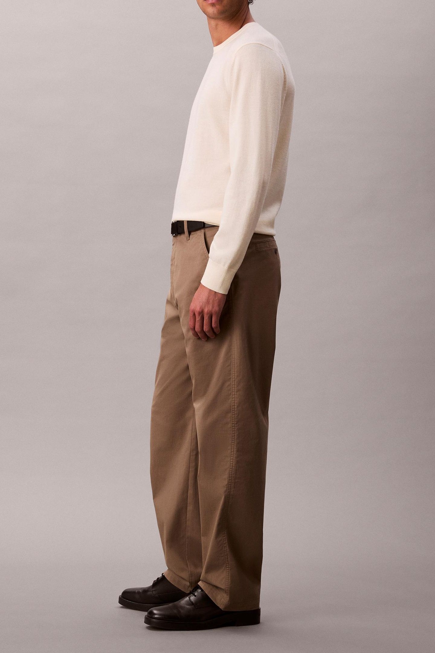 90S STRAIGHT TWILL COTTON TAUPE TONE 3