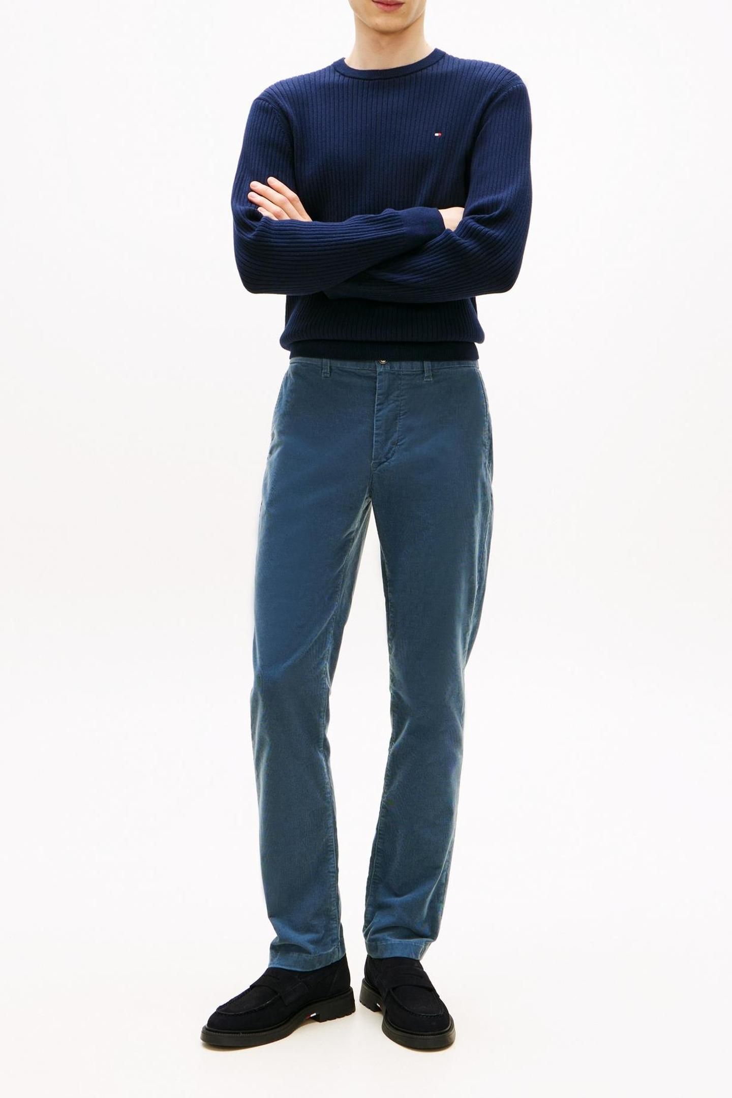DENTON PD CORDUROY BRISK BLUE CORD 1