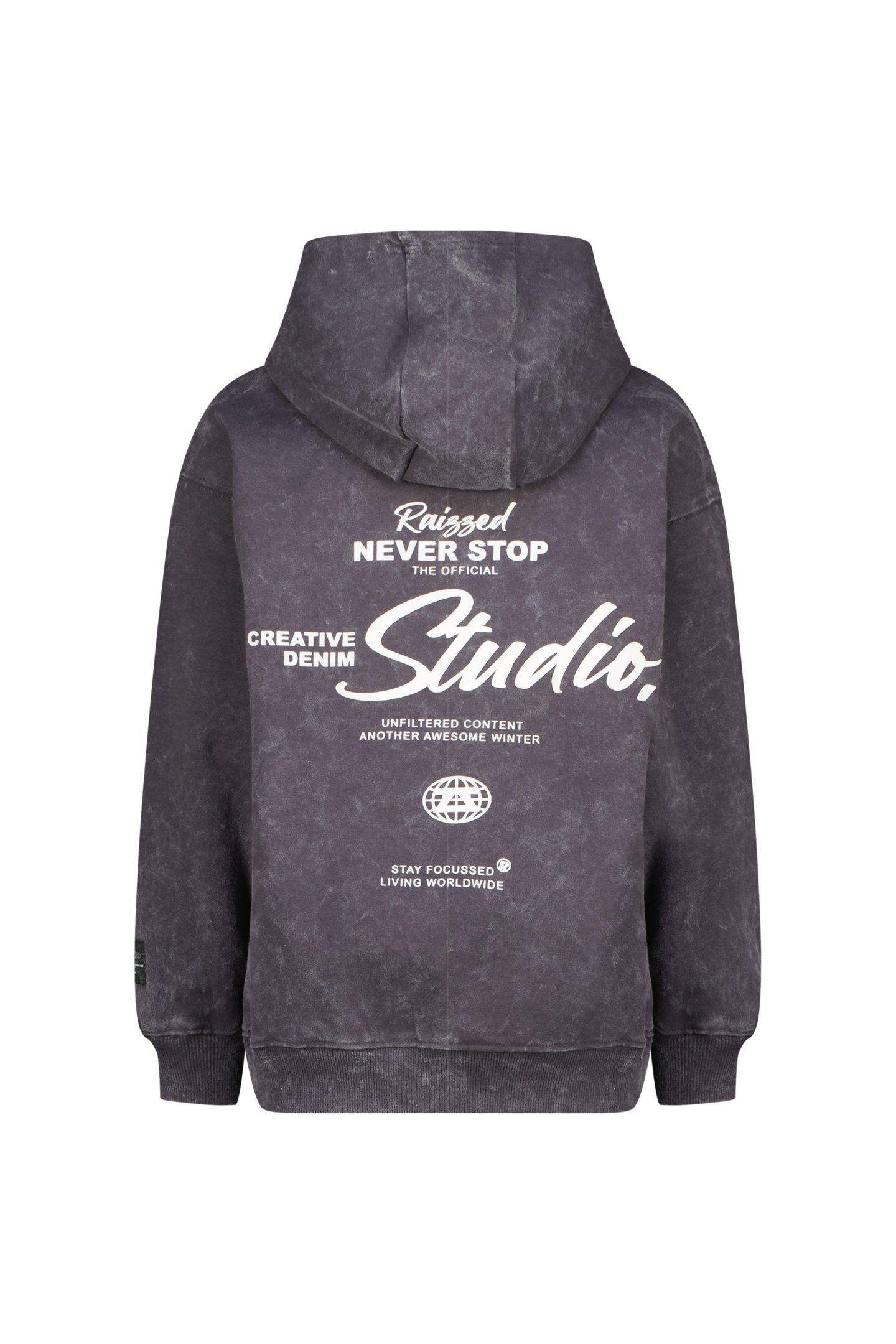 BOYS NATUM SWEATER GREY BLACK 3