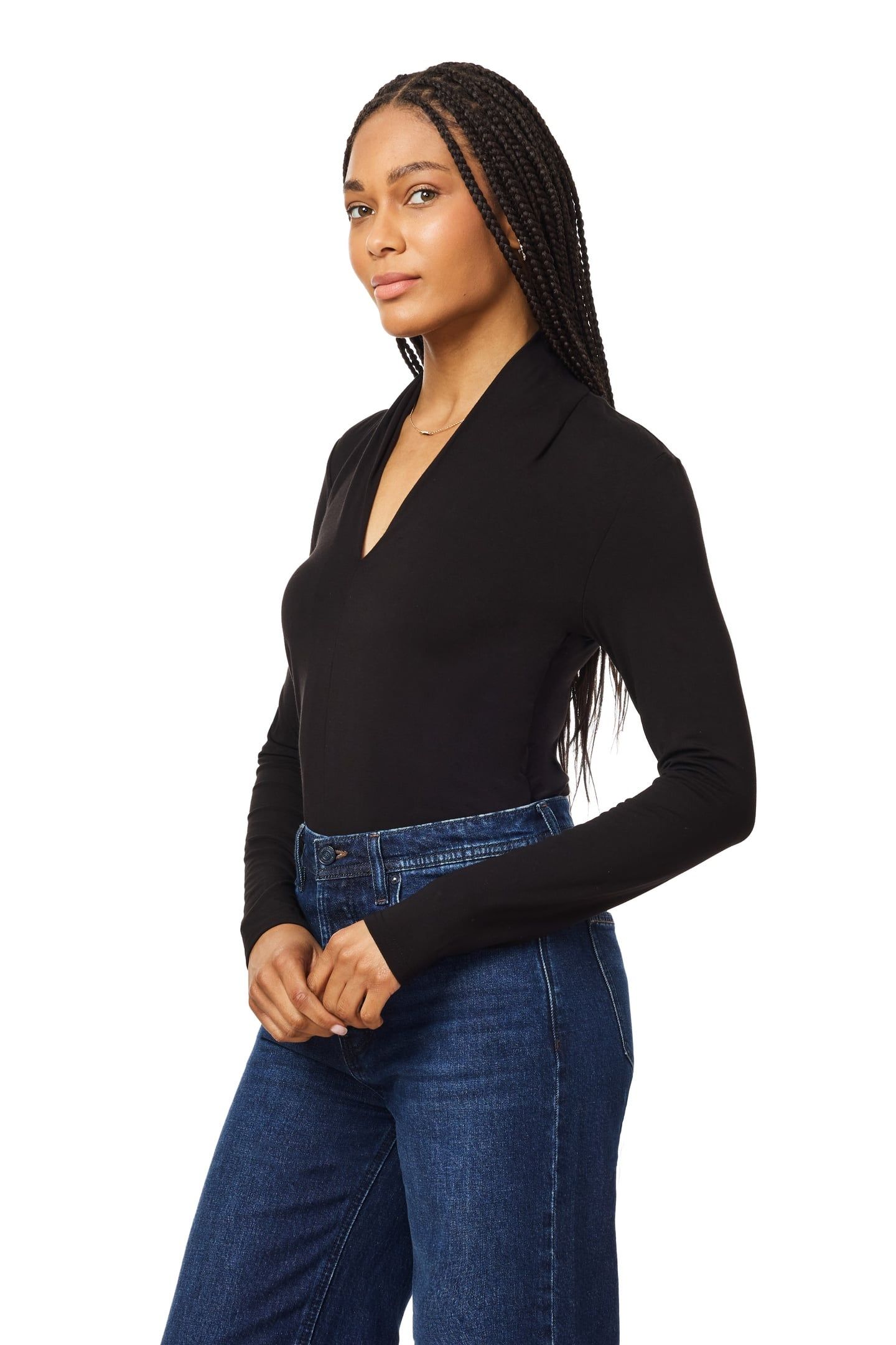 V NECK BLACK NIGHT 5