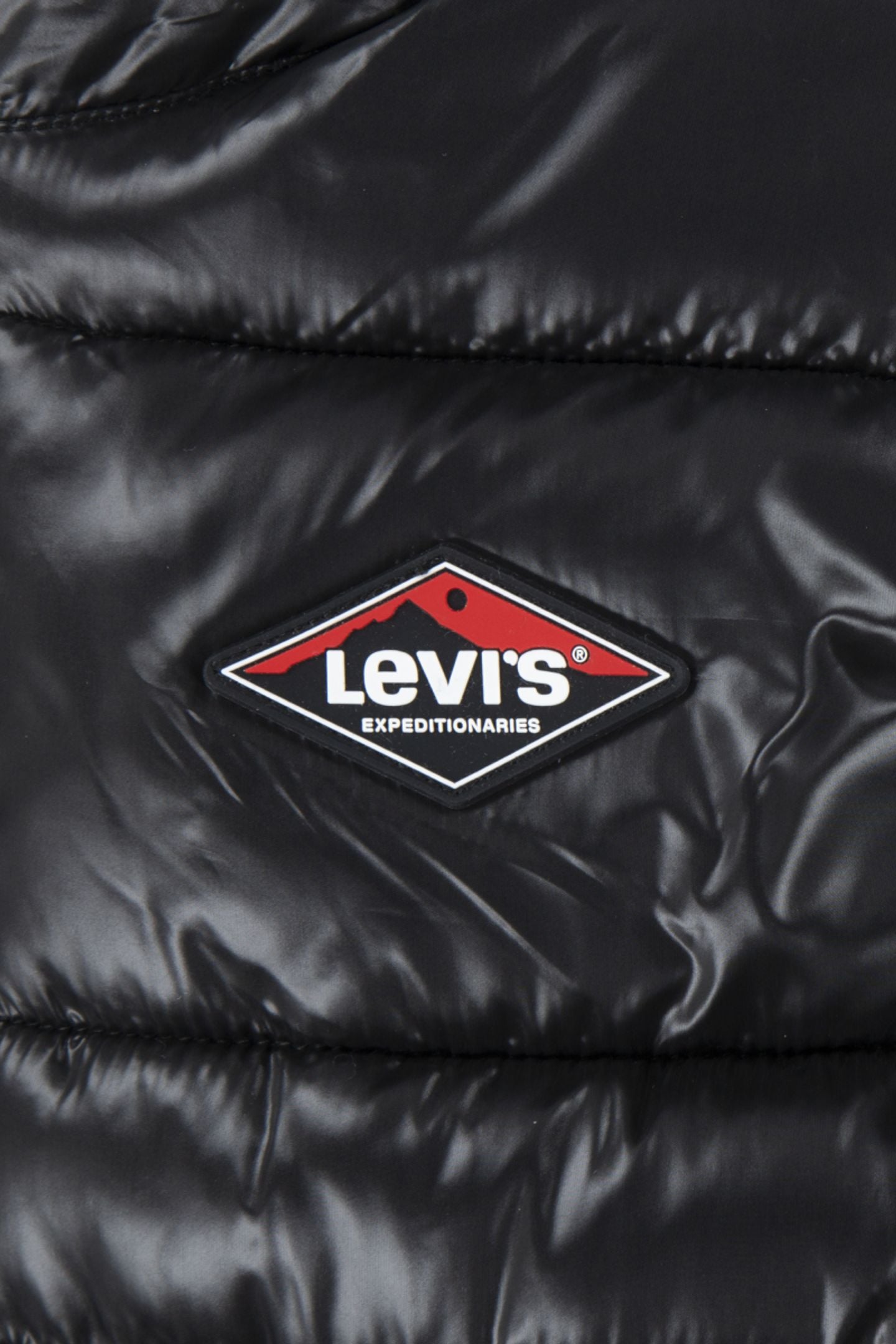 BOYS SHERPA LINED PUFFER JACKET BLACK 4