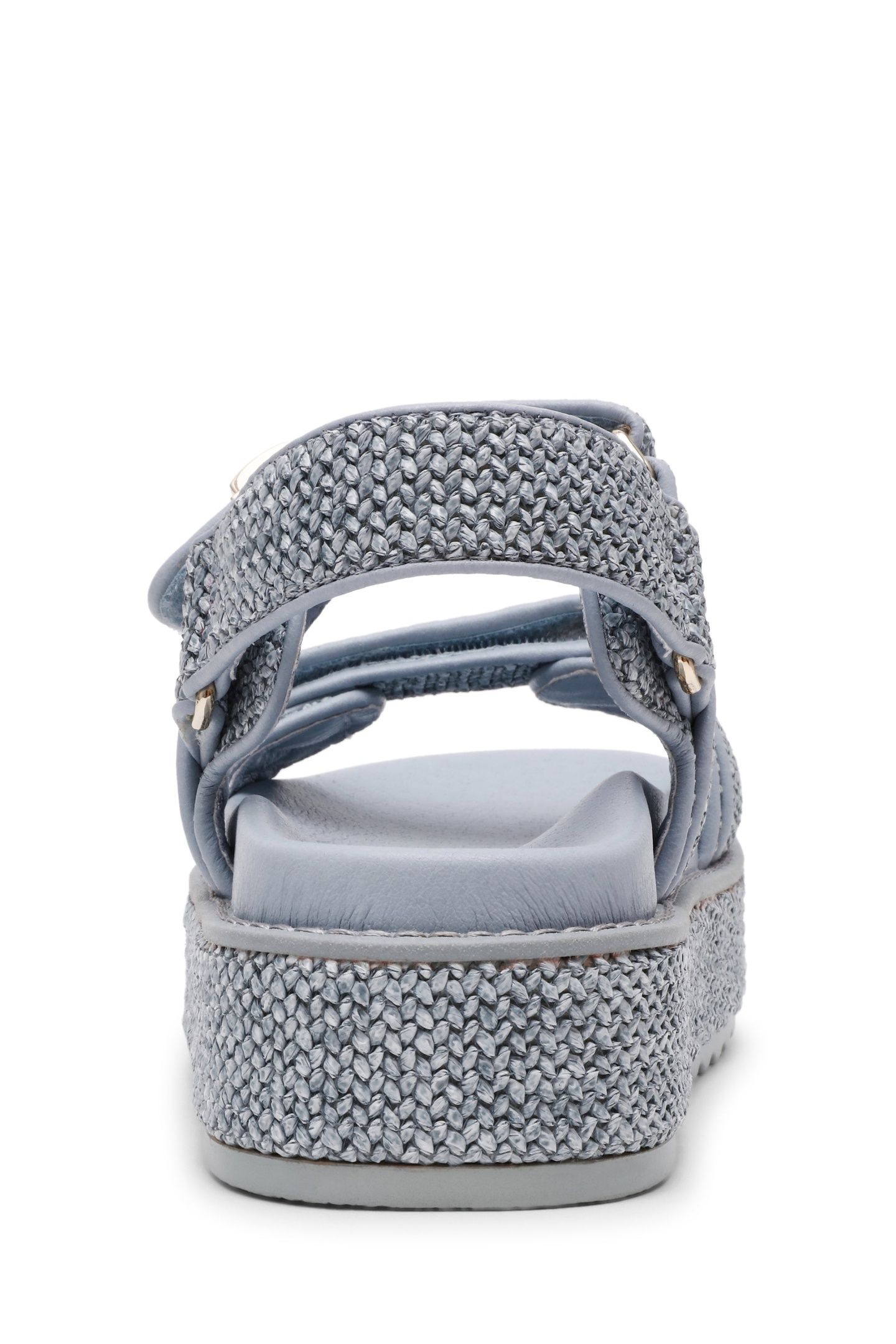 BIGMONA SANDALS BLUE RAFFIA 6