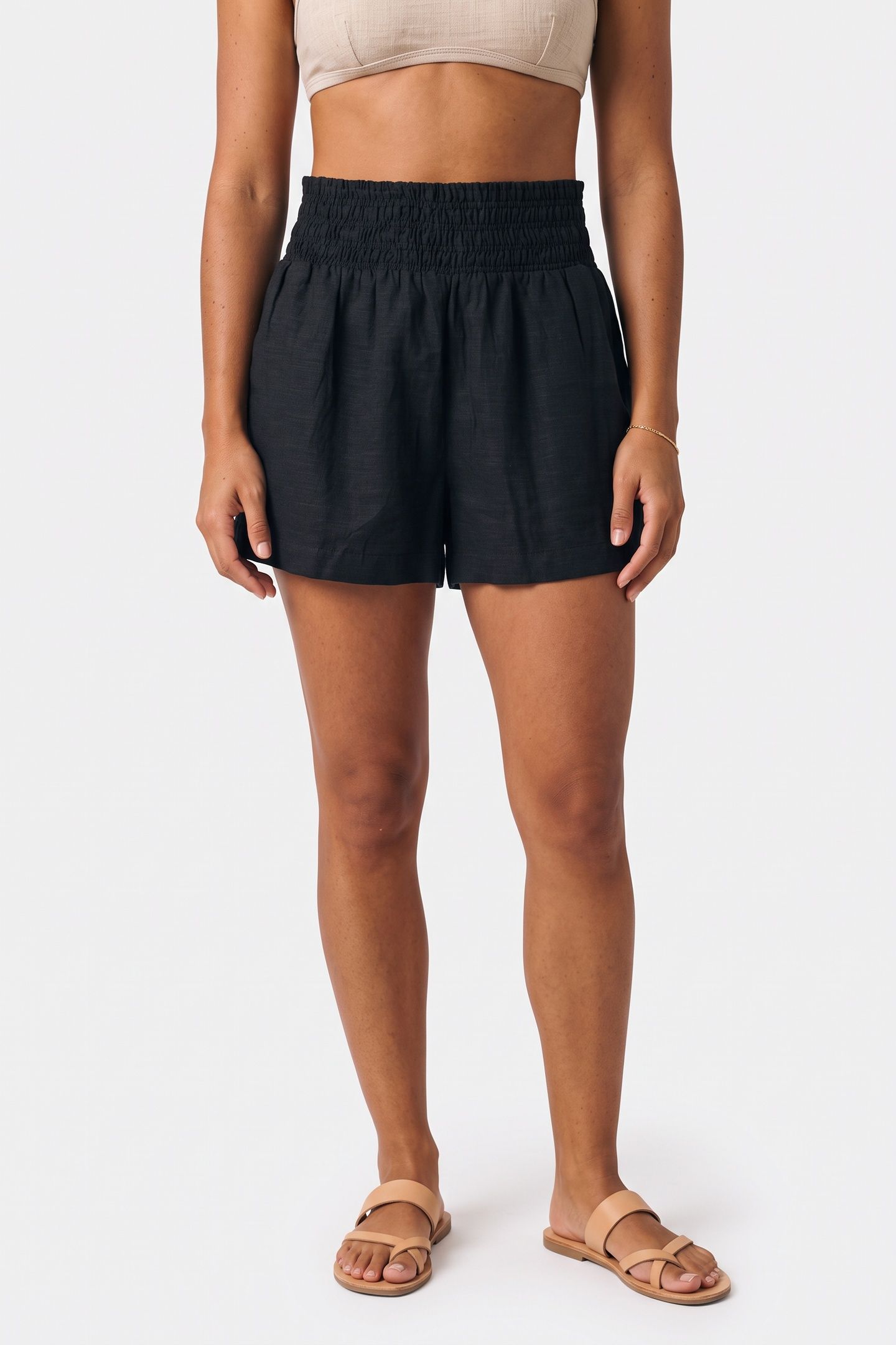 LA RENEE SHORTS BLACK 1